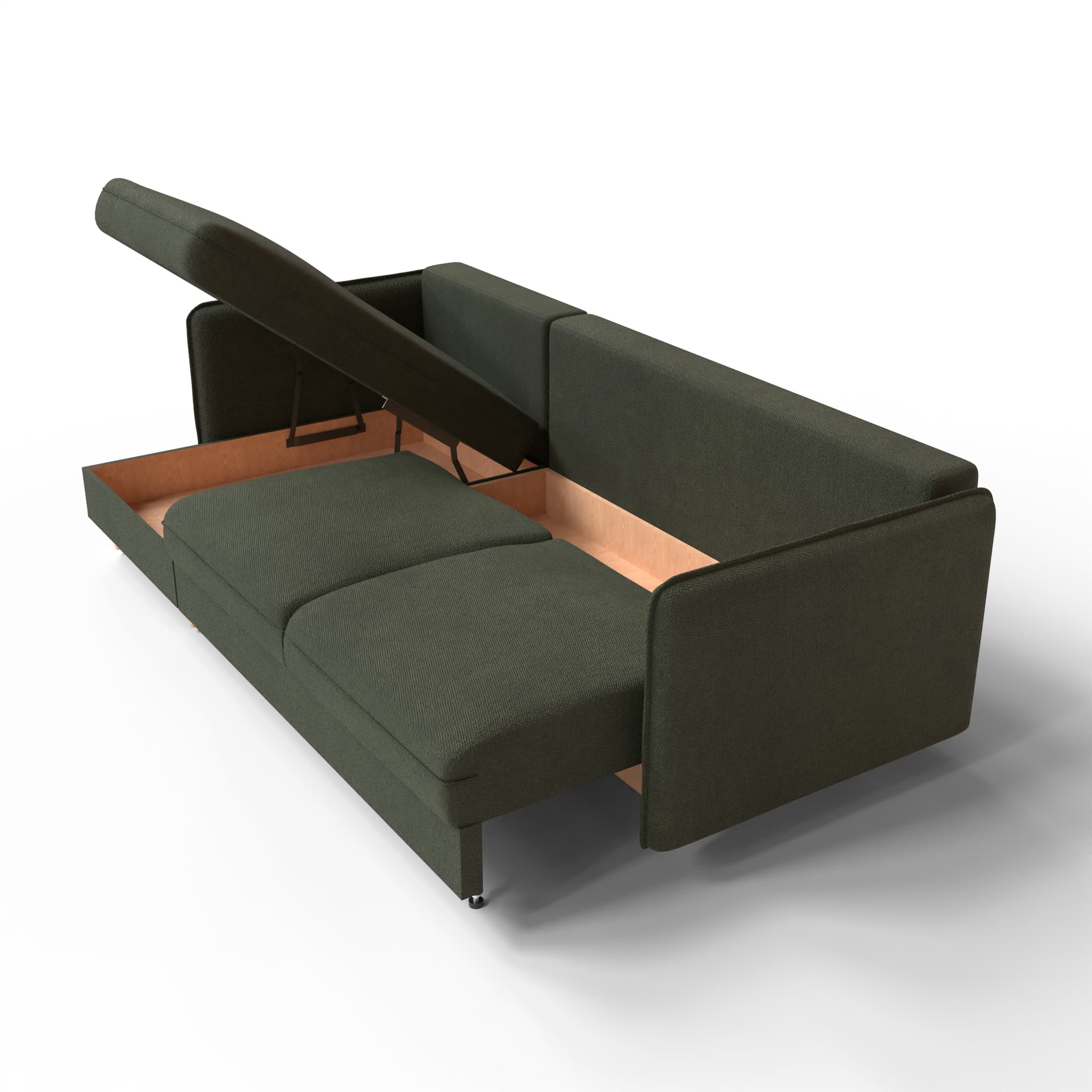 Corner sofa Mika & Co Green — photo 6