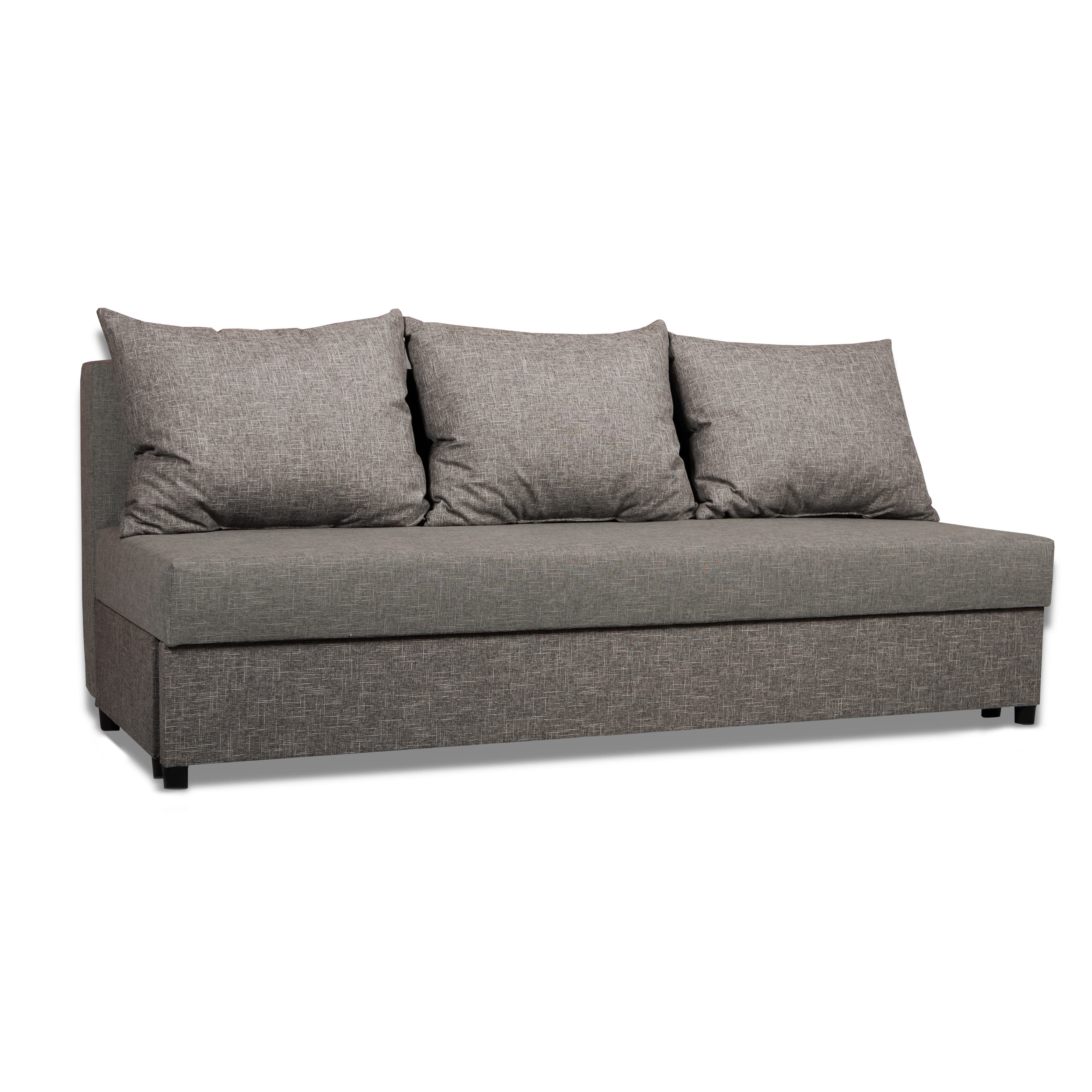 Dīvāns–Gulta Mini Kombinēts gaišs+tumši bēšs Standart (145cm) - 2