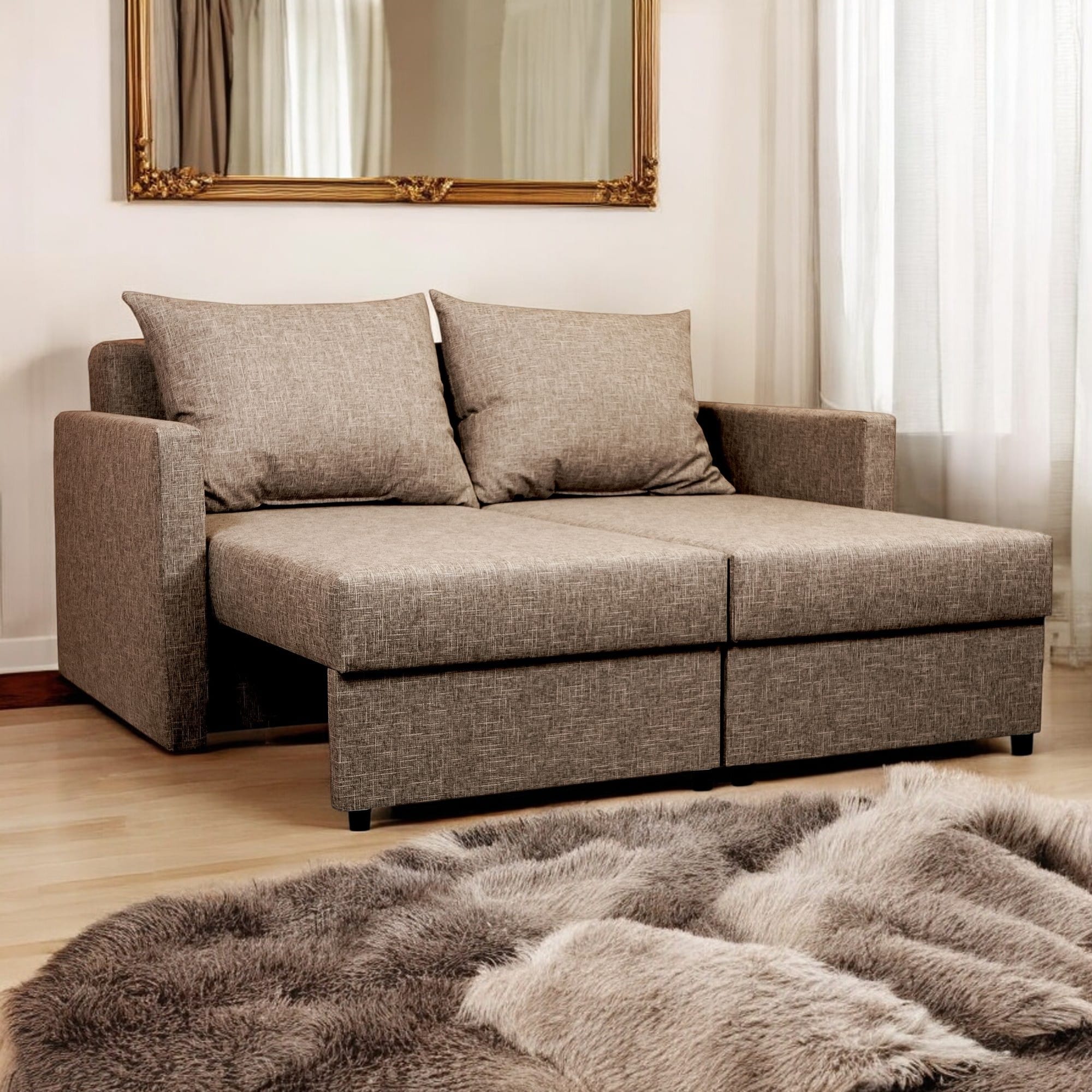 Modular Sofa Mira 2X Dark beige - 1