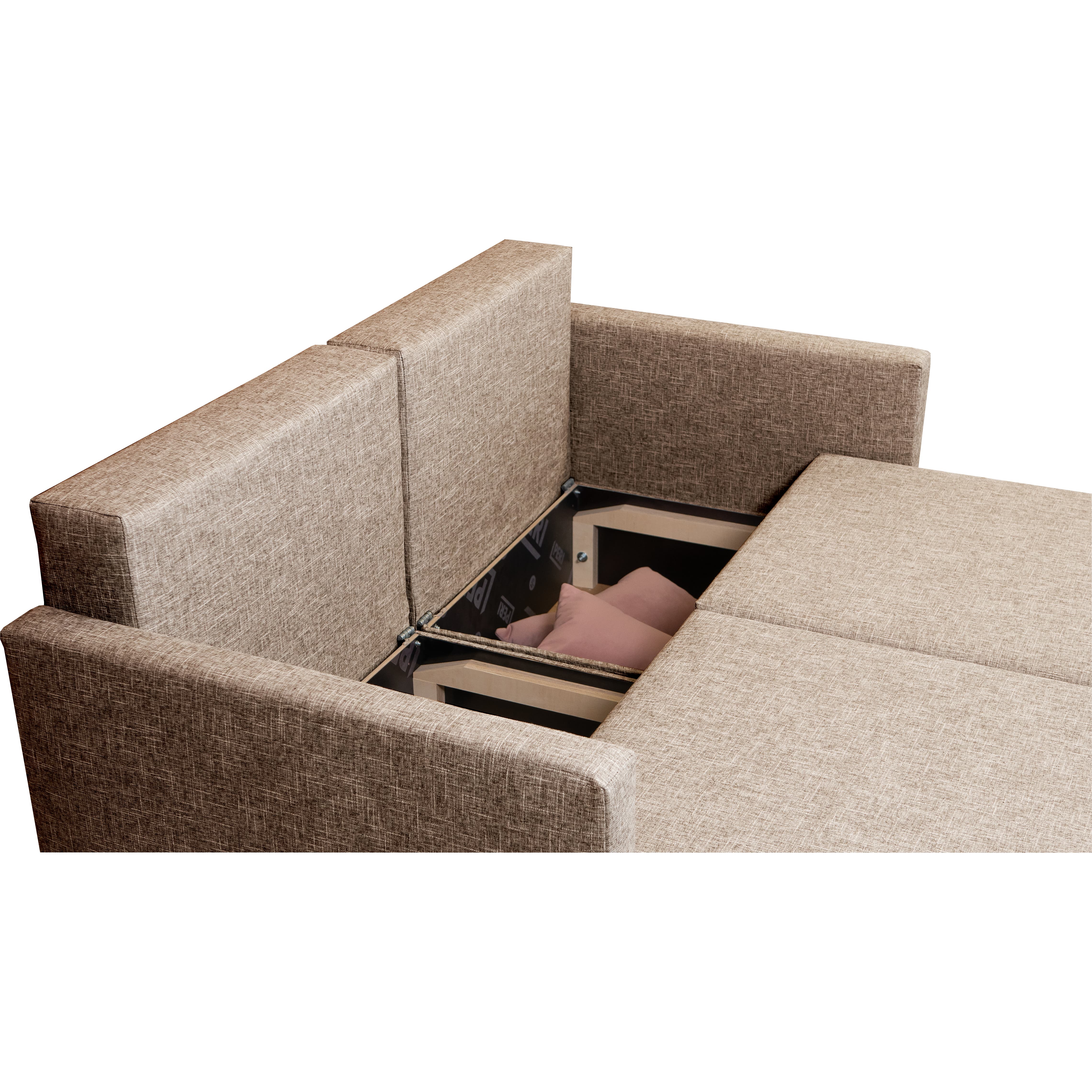Modular Sofa Mira 2X Dark beige — photo 9