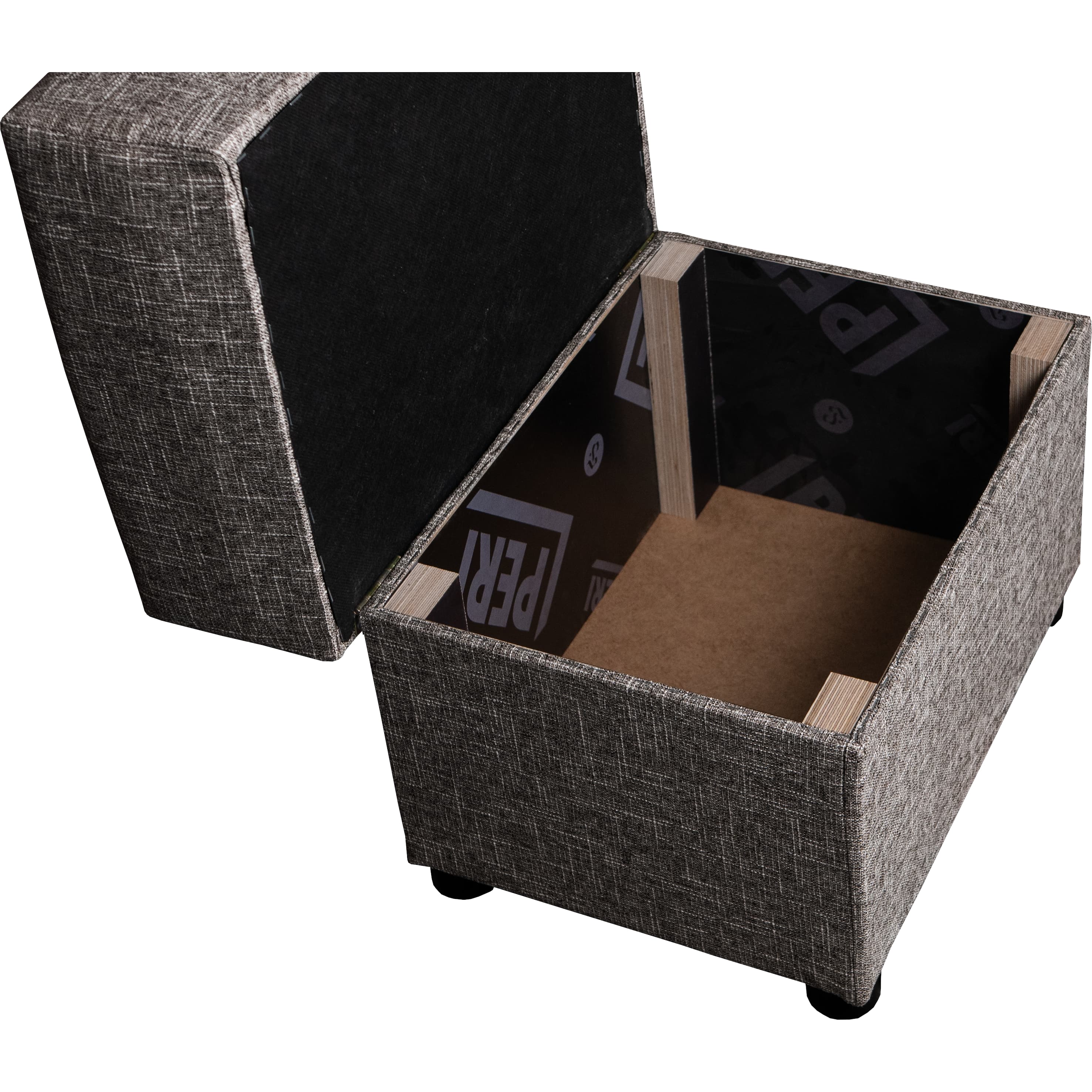 Pouf Tabit Dark beige — photo 5