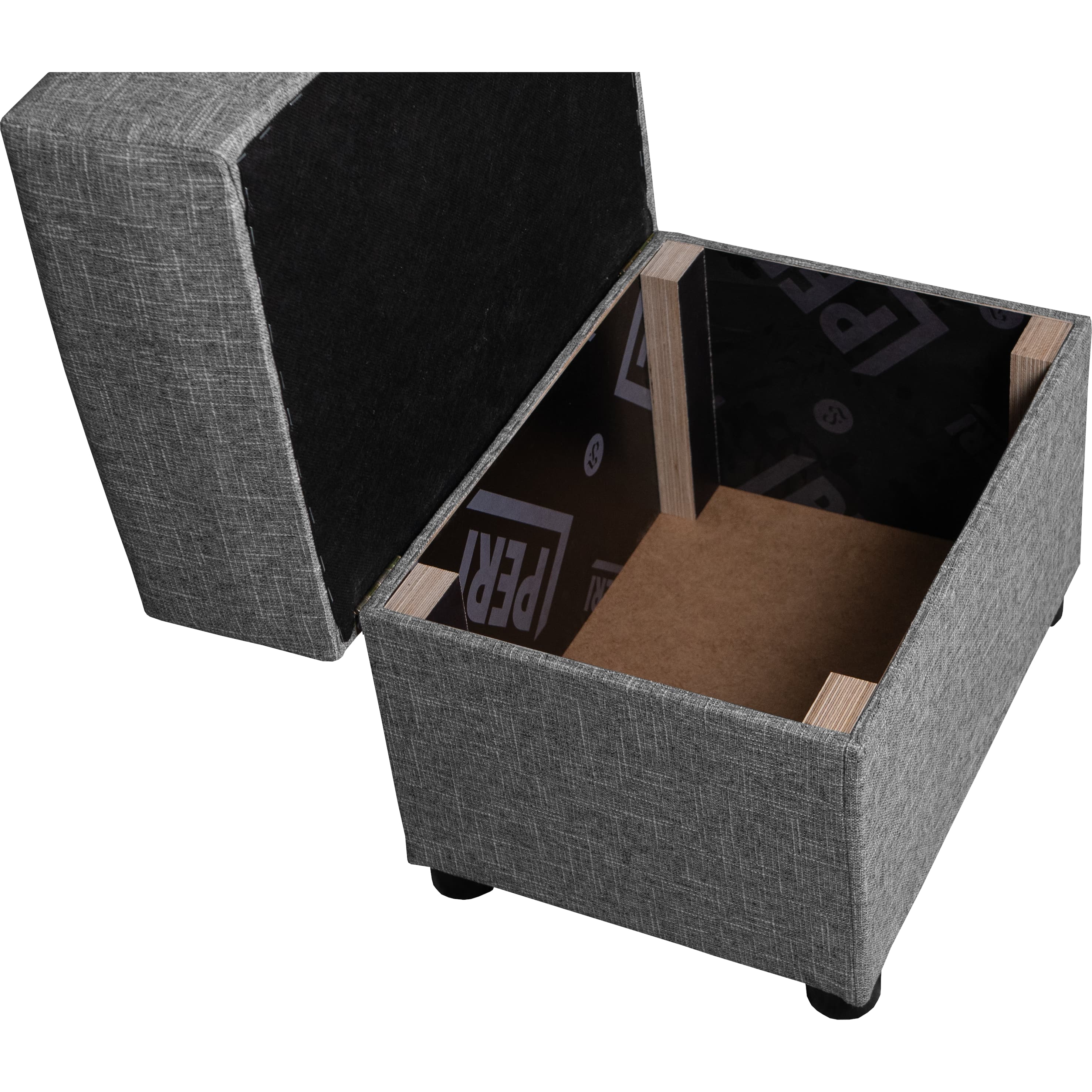 Pouf Tabit Light gray — photo 5