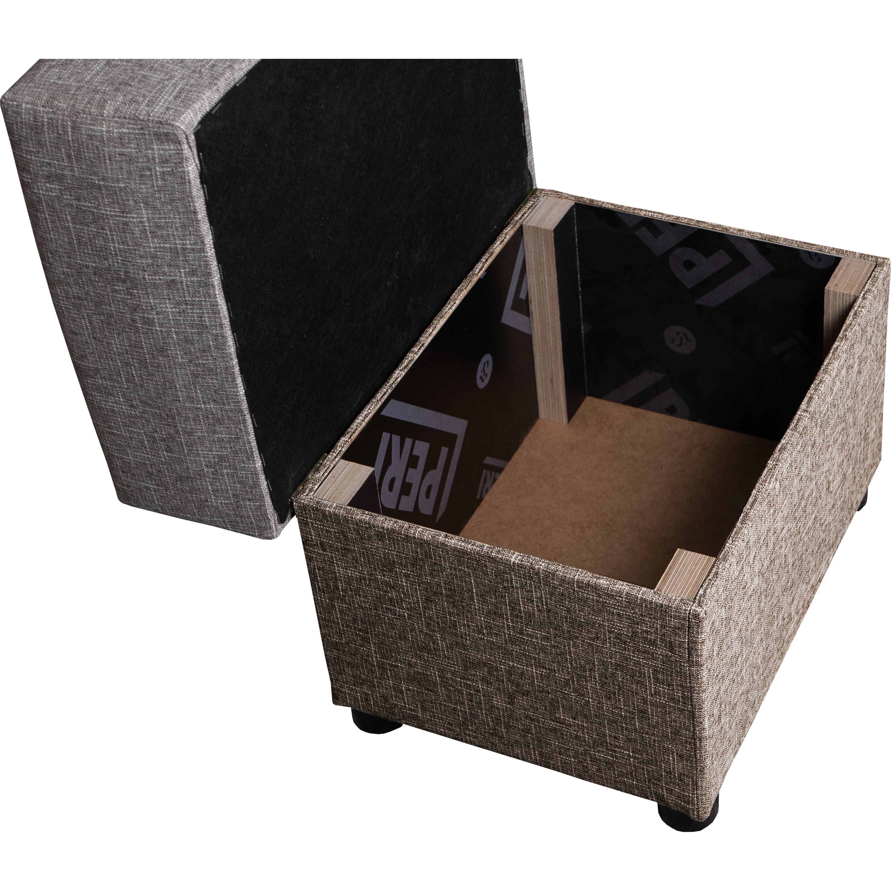 Pouf Tabit Combination of light and dark beige — photo 5
