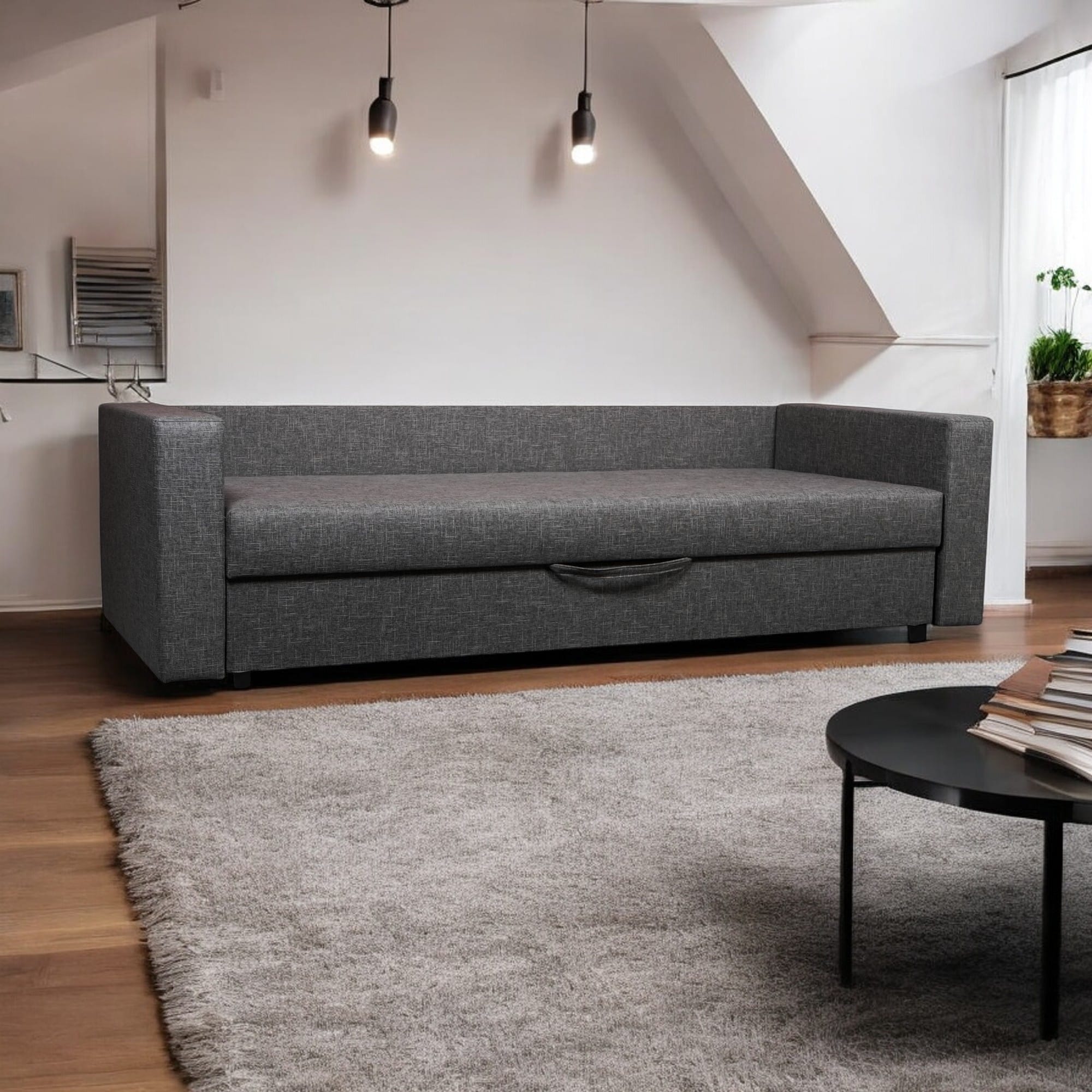 Sofa Bed Tahta Graphite - 1