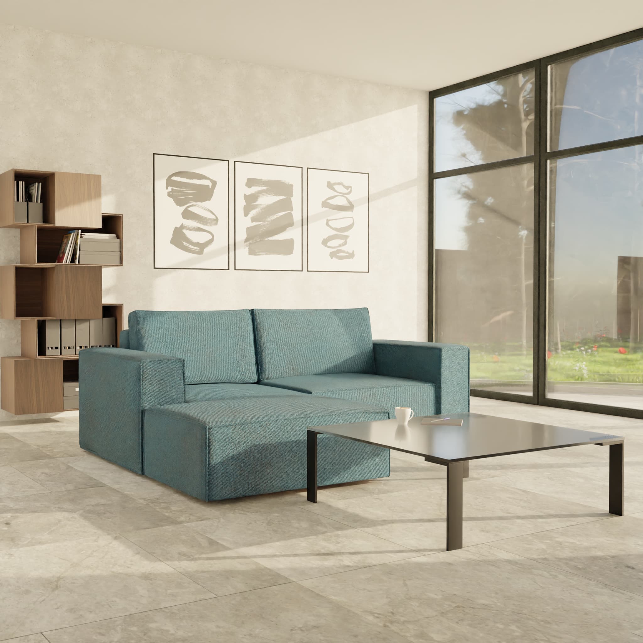 Modular sofa Ven n3 Co Navy — photo 1