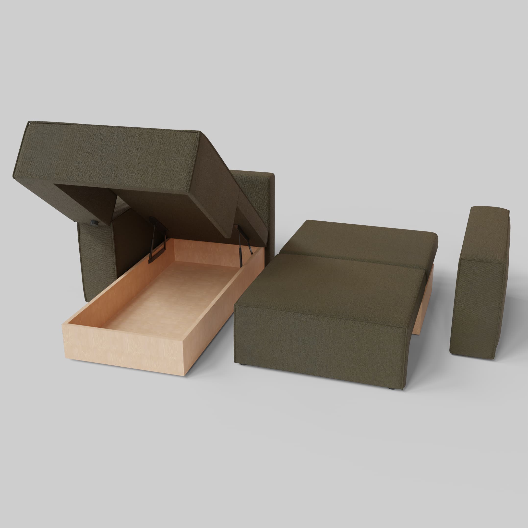 Modular sofa Ven n3 Co Brown — photo 3