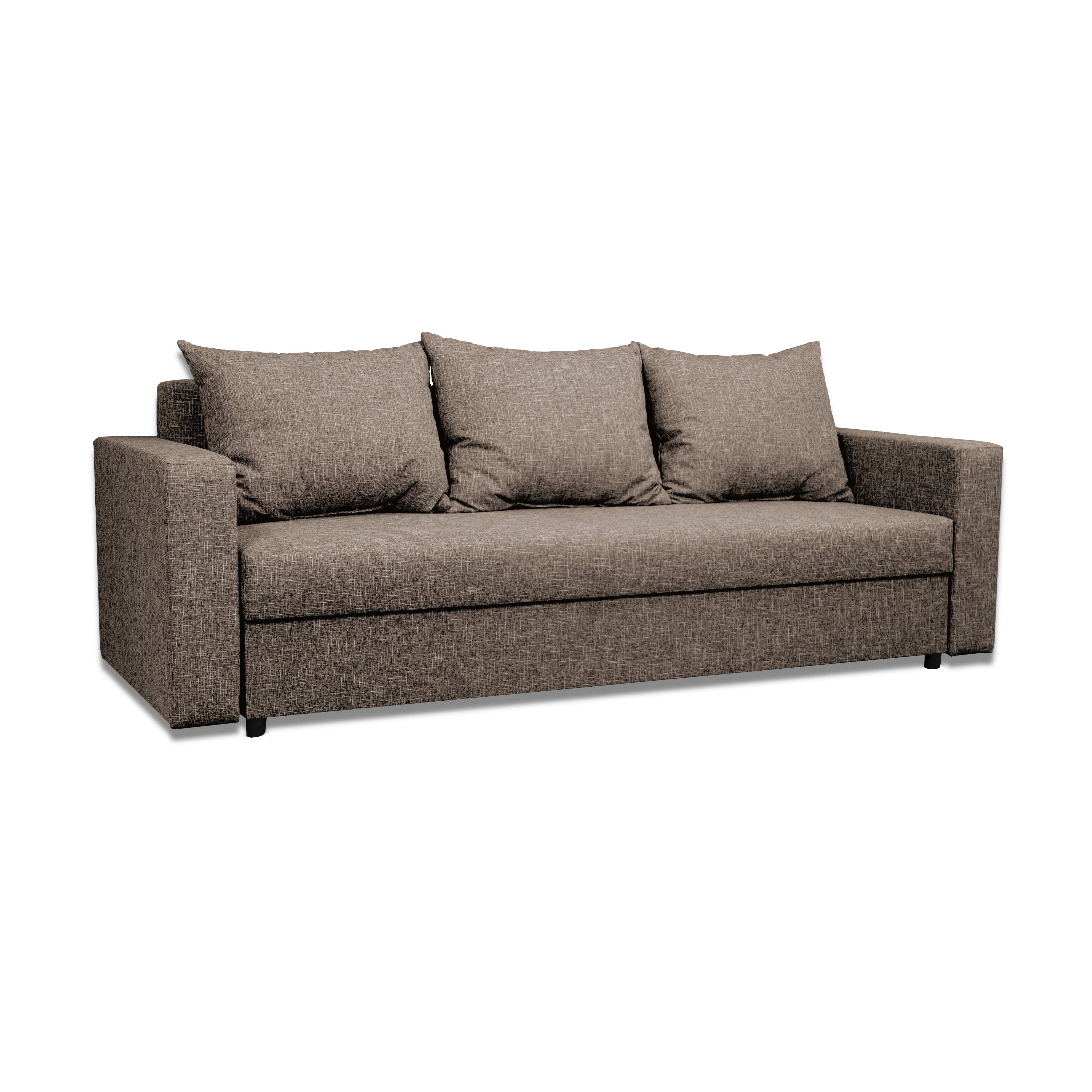 Dīvāns–Gulta Vuran Tumši bēšs Standart (145cm) - 2
