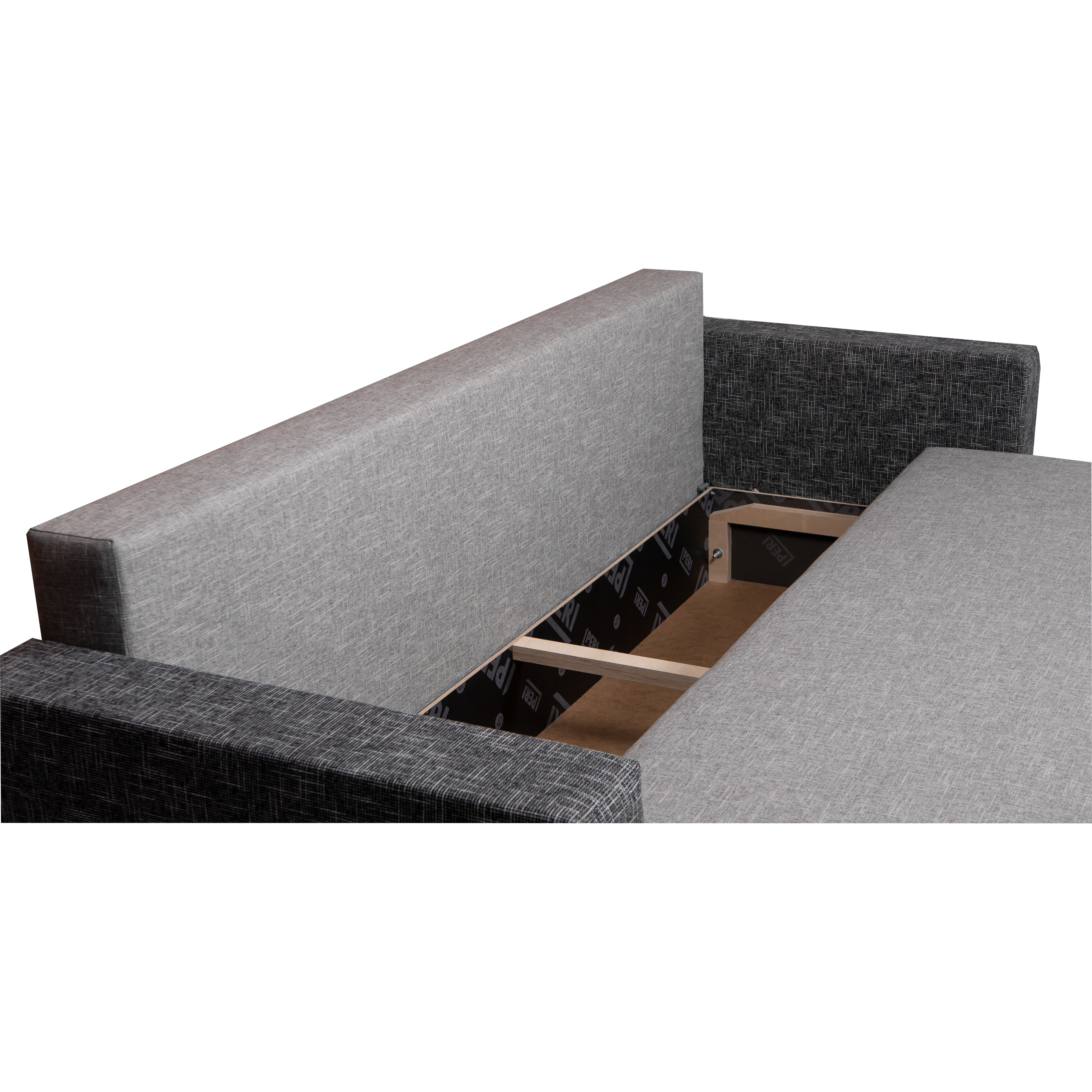 Sofa Bed Vuran Combination of light and dark gray Standard (145cm) — photo 7