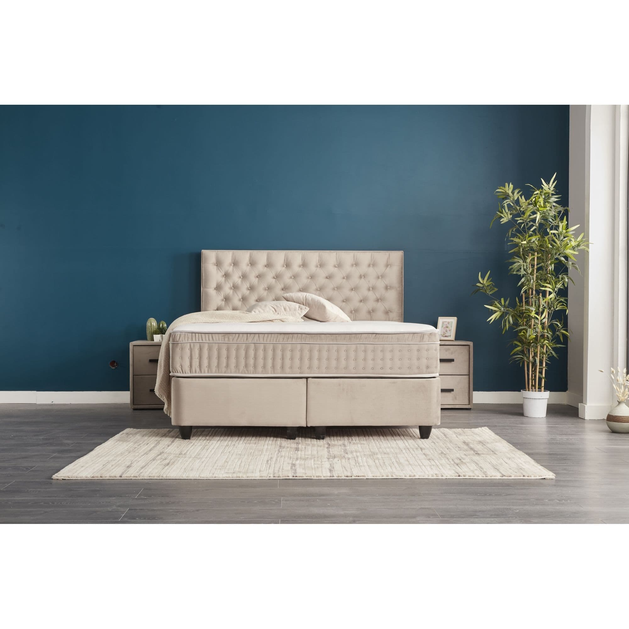 Bed "Chester visco" 160x200 - 2