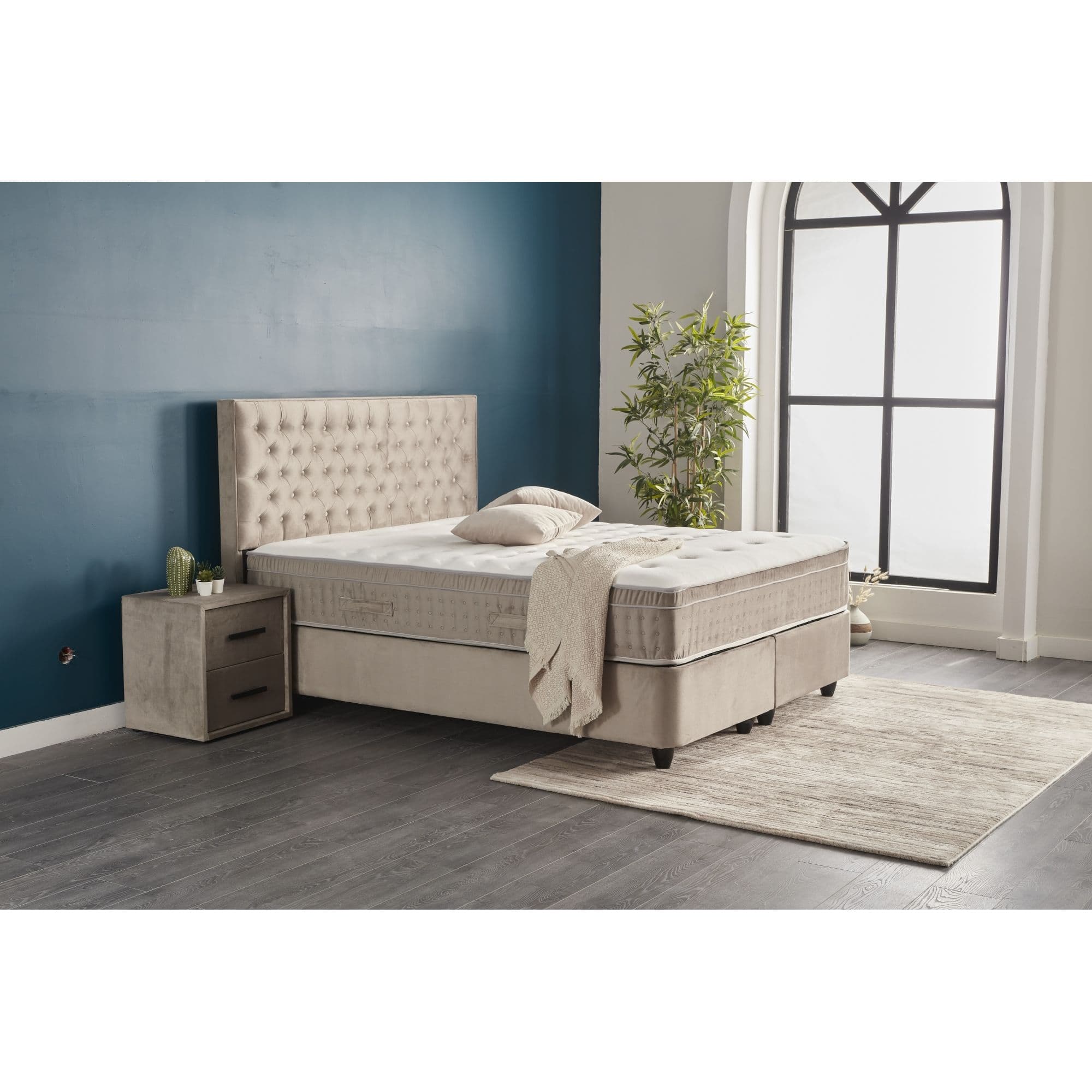 Bed "Chester visco" 160x200 - 4