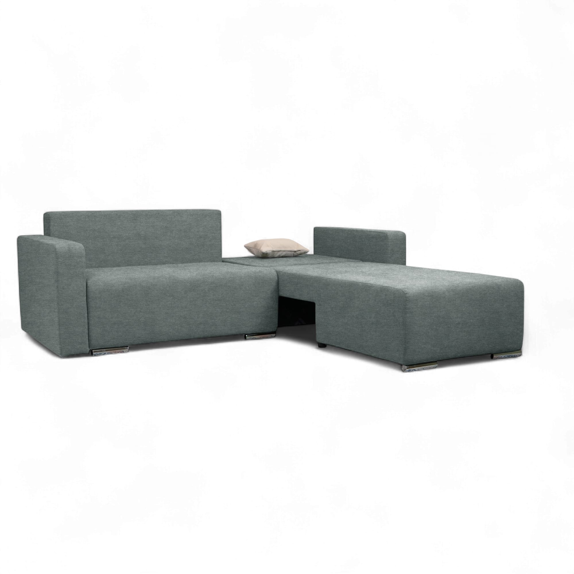 Corner Sofa Deka-Sturis+ Dark gray XL (160cm) — photo 8