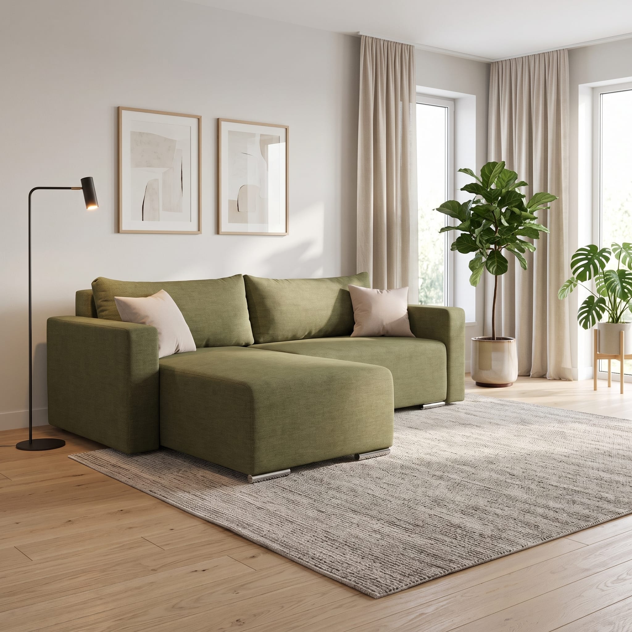 Corner Sofa Deka-Sturis+ Green XL (160cm) — photo 1