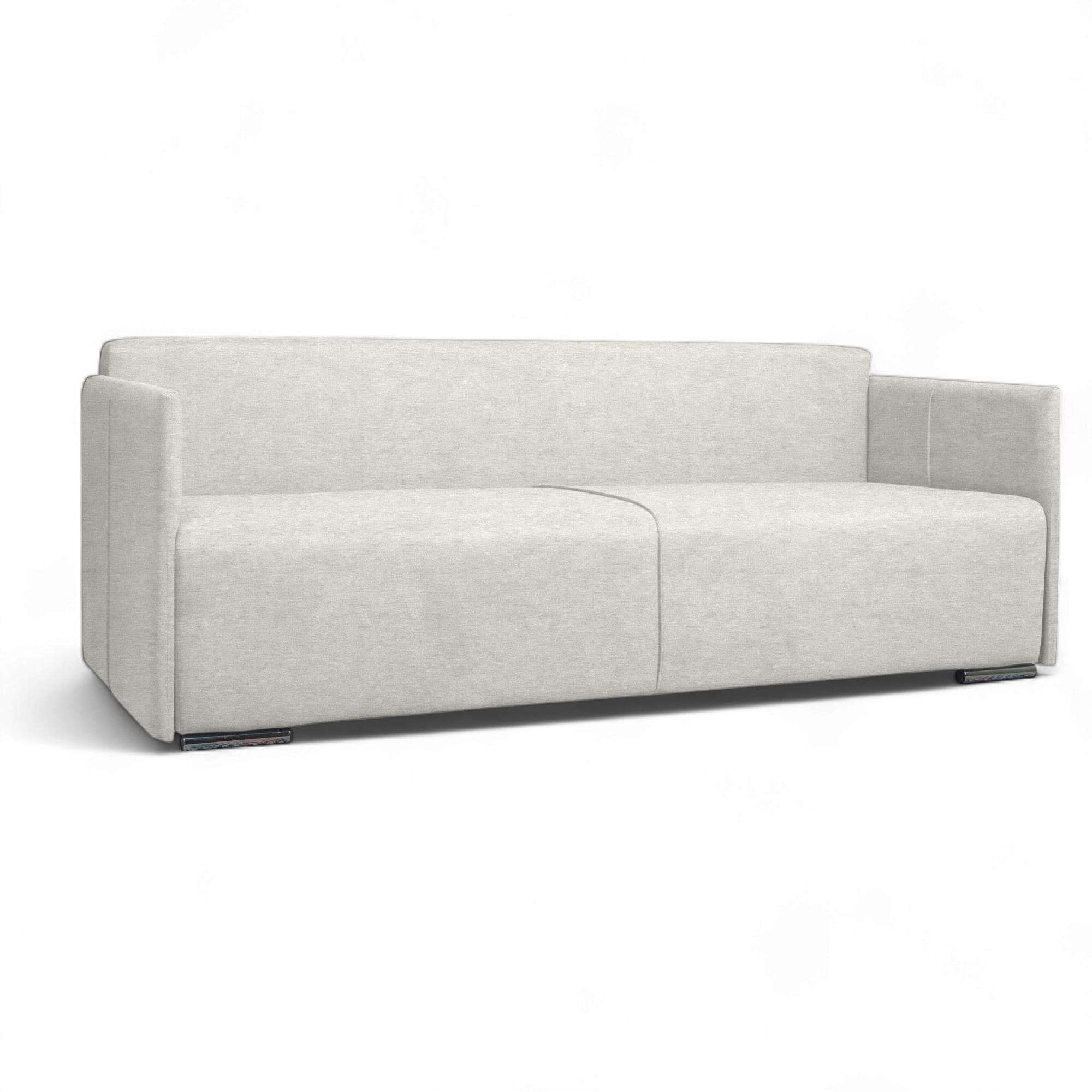 Dīvāns–Gulta Deka divans Gaiši pelēka Standart (145cm) - 4