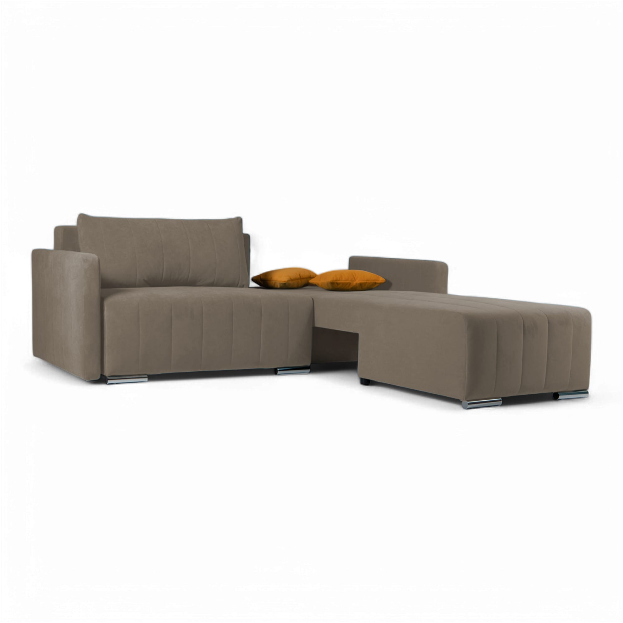 Corner sofa Deka S Lux Cream — photo 6