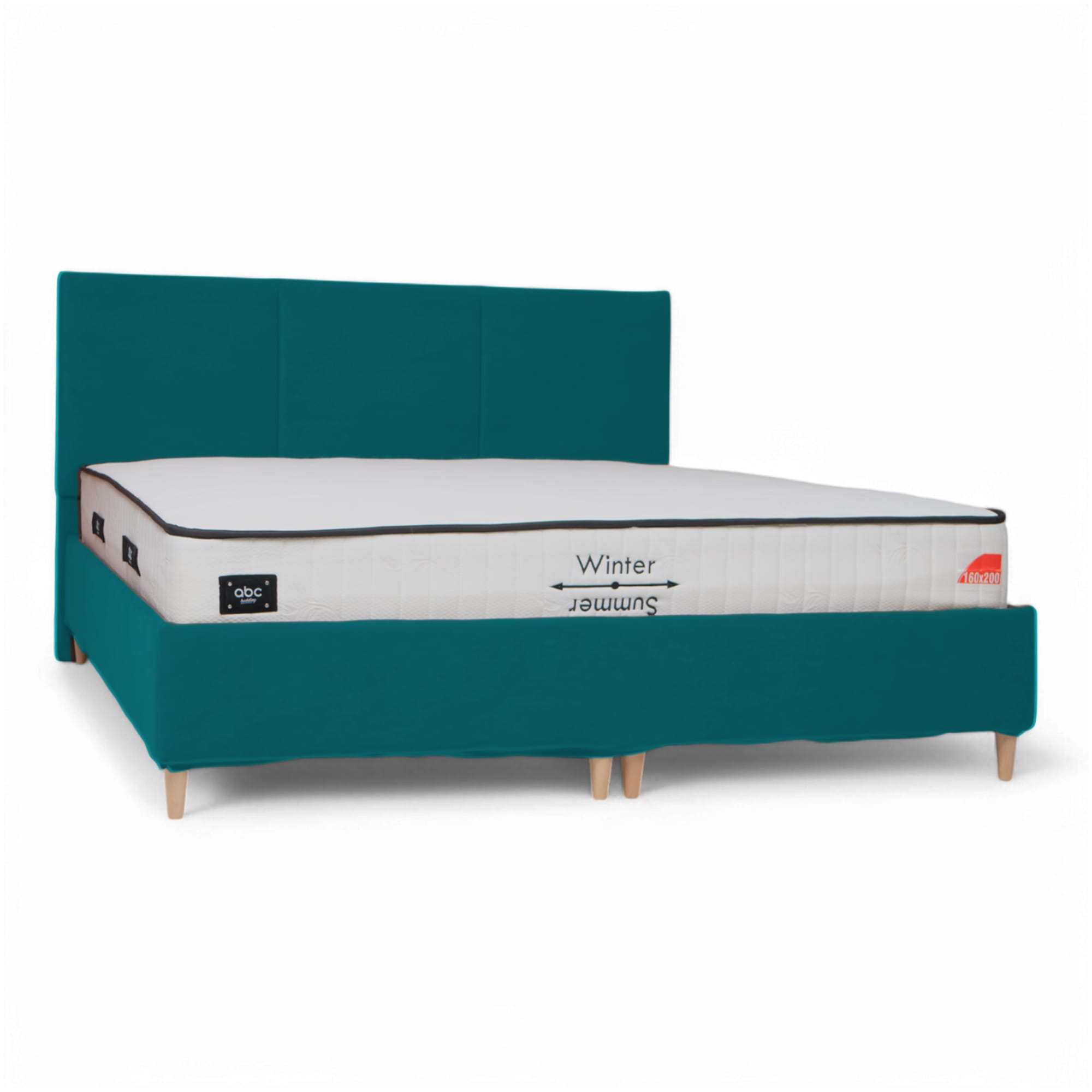 Bed with Storage Libe Classic Navy 140