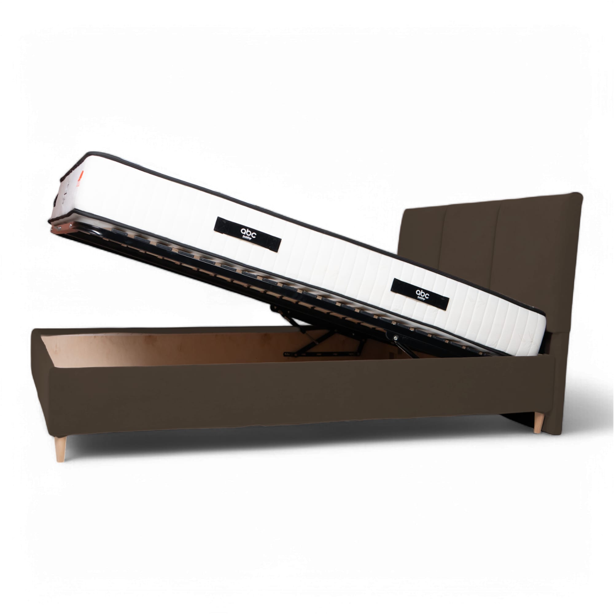 Bed with Storage Libe Classic Brown 120 — photo 7