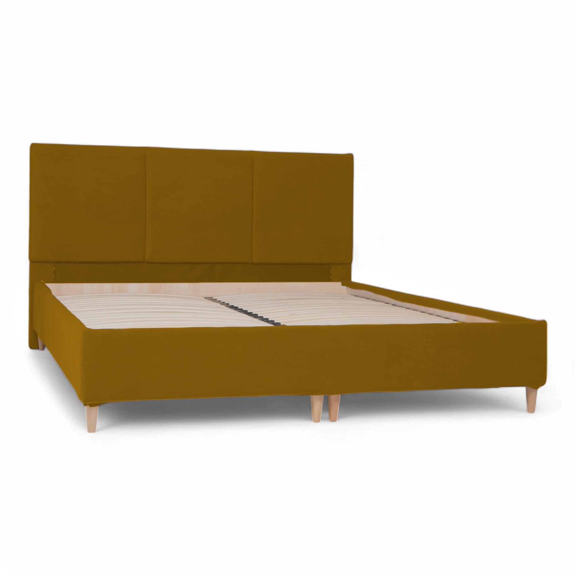Bed with Storage Libe Classic Yellow 160 — photo 8