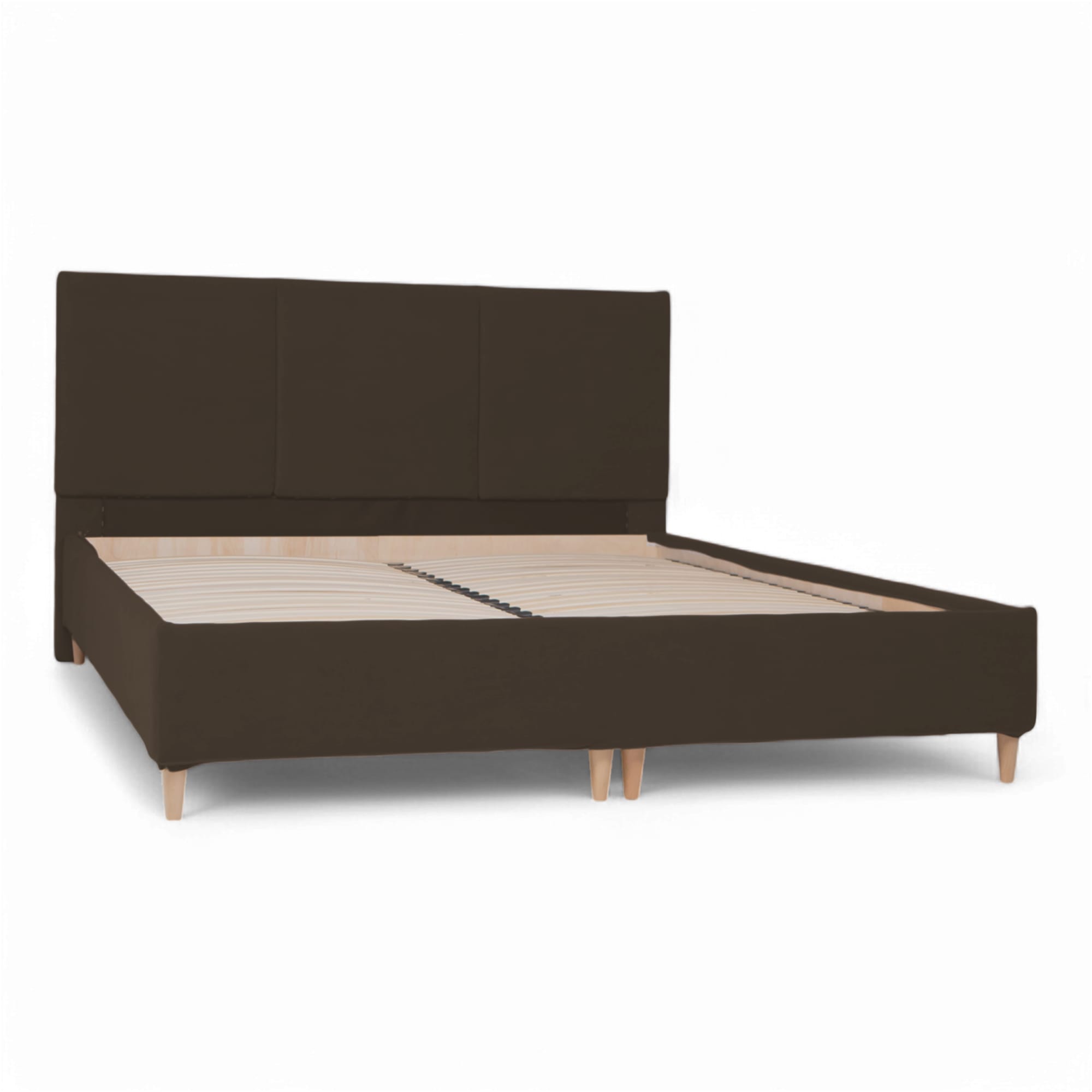 Bed with Storage Libe Classic Brown 120 — photo 8