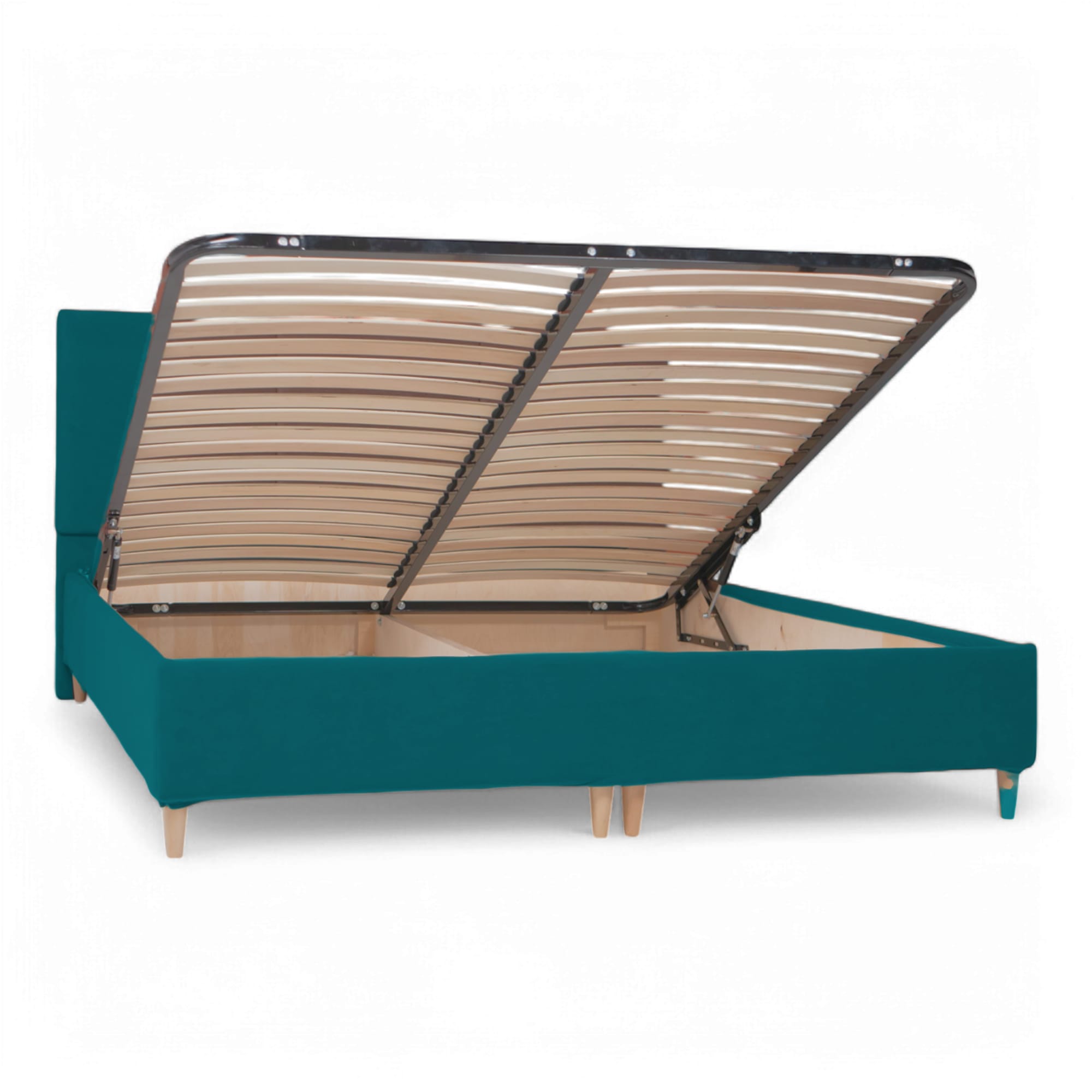 Bed with Storage Libe Classic Navy 160 — photo 9