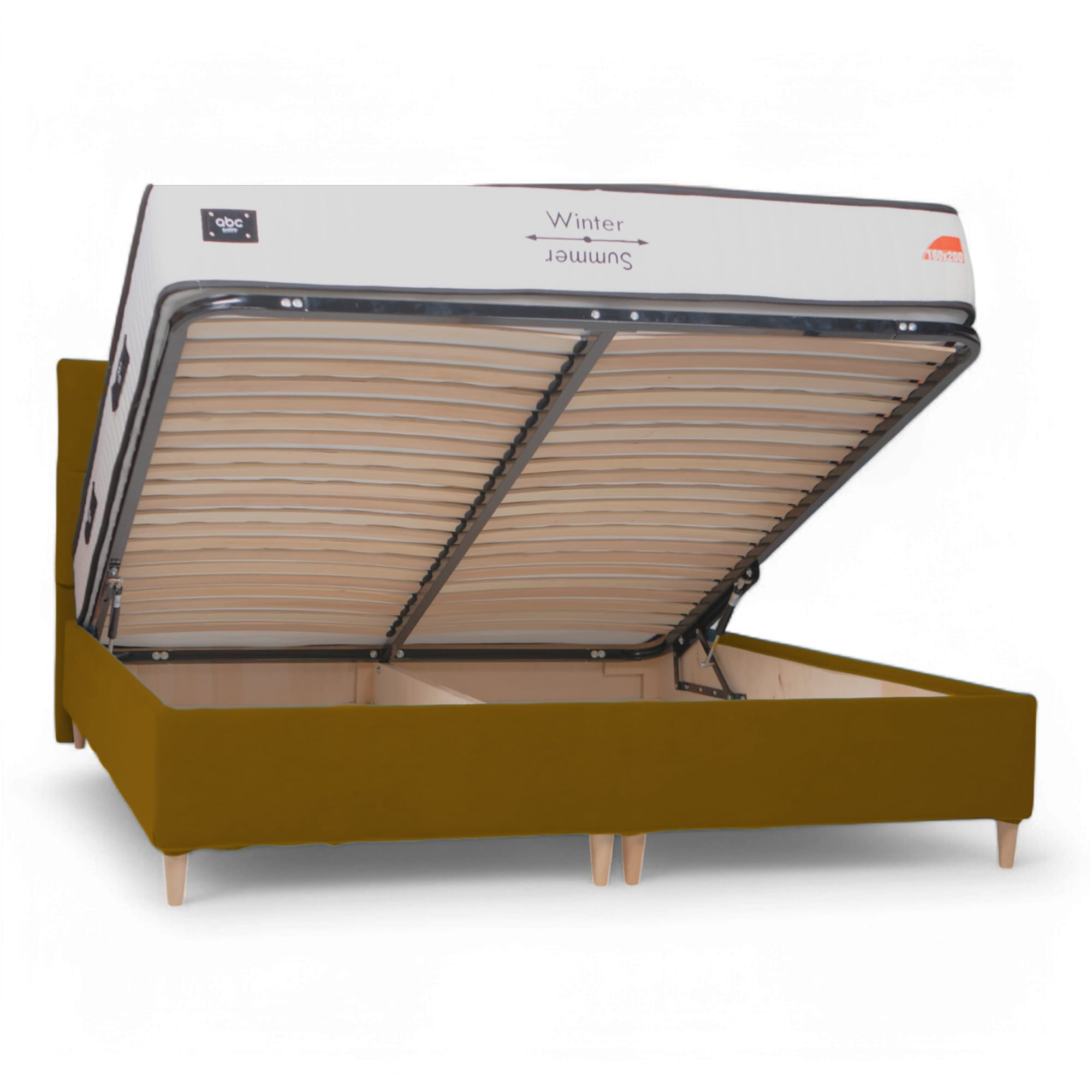 Gulta ar kasti Lizi Classic Dzeltena 140 - 4