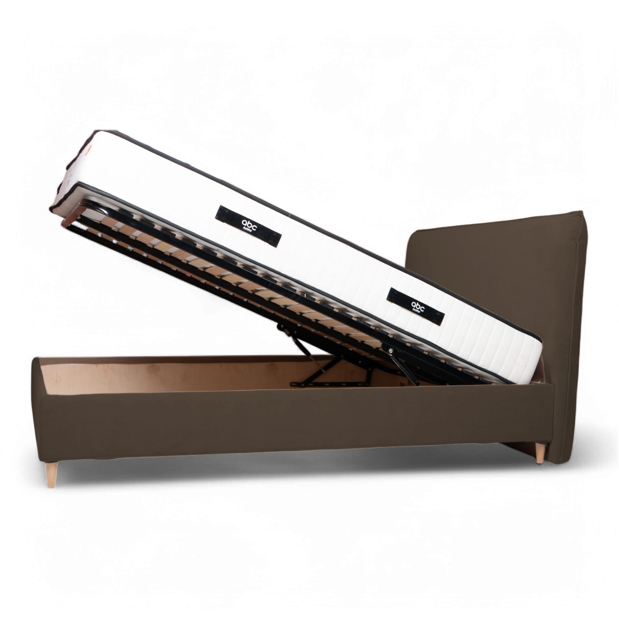 Bed with Storage Mika Classic Brown 120 — photo 7