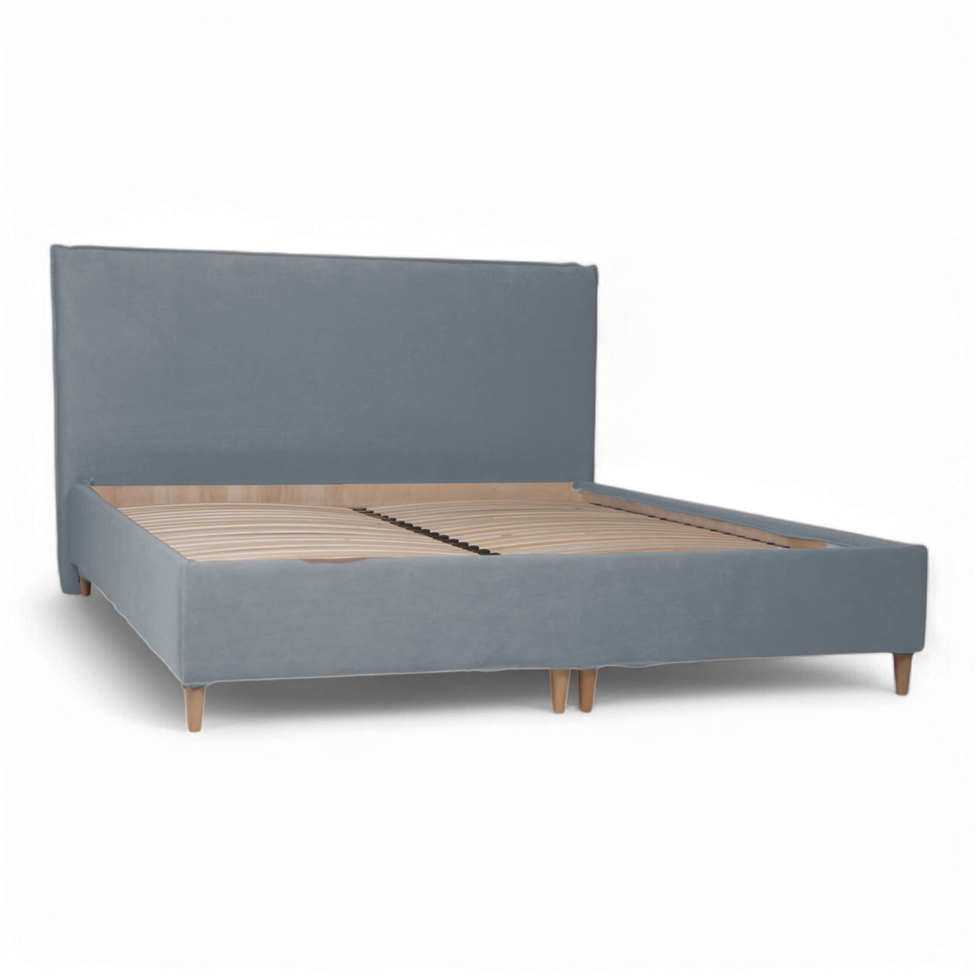 Bed with Storage Mika Classic Dark gray 160 — photo 8