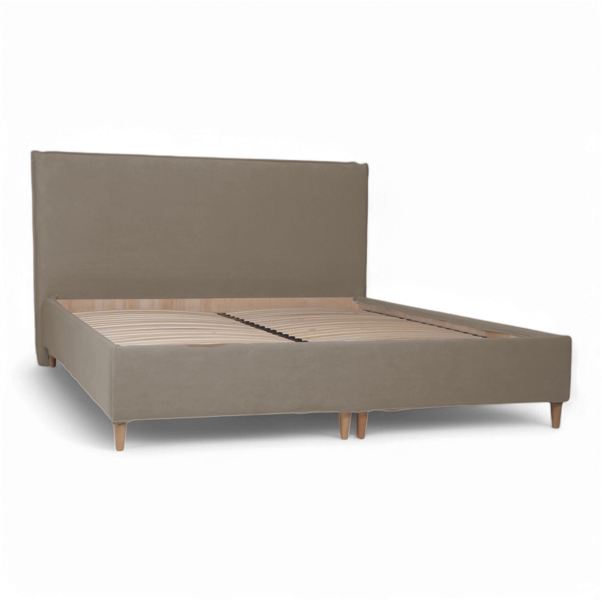 Bed with Storage Mika Classic Cream 140 — photo 8