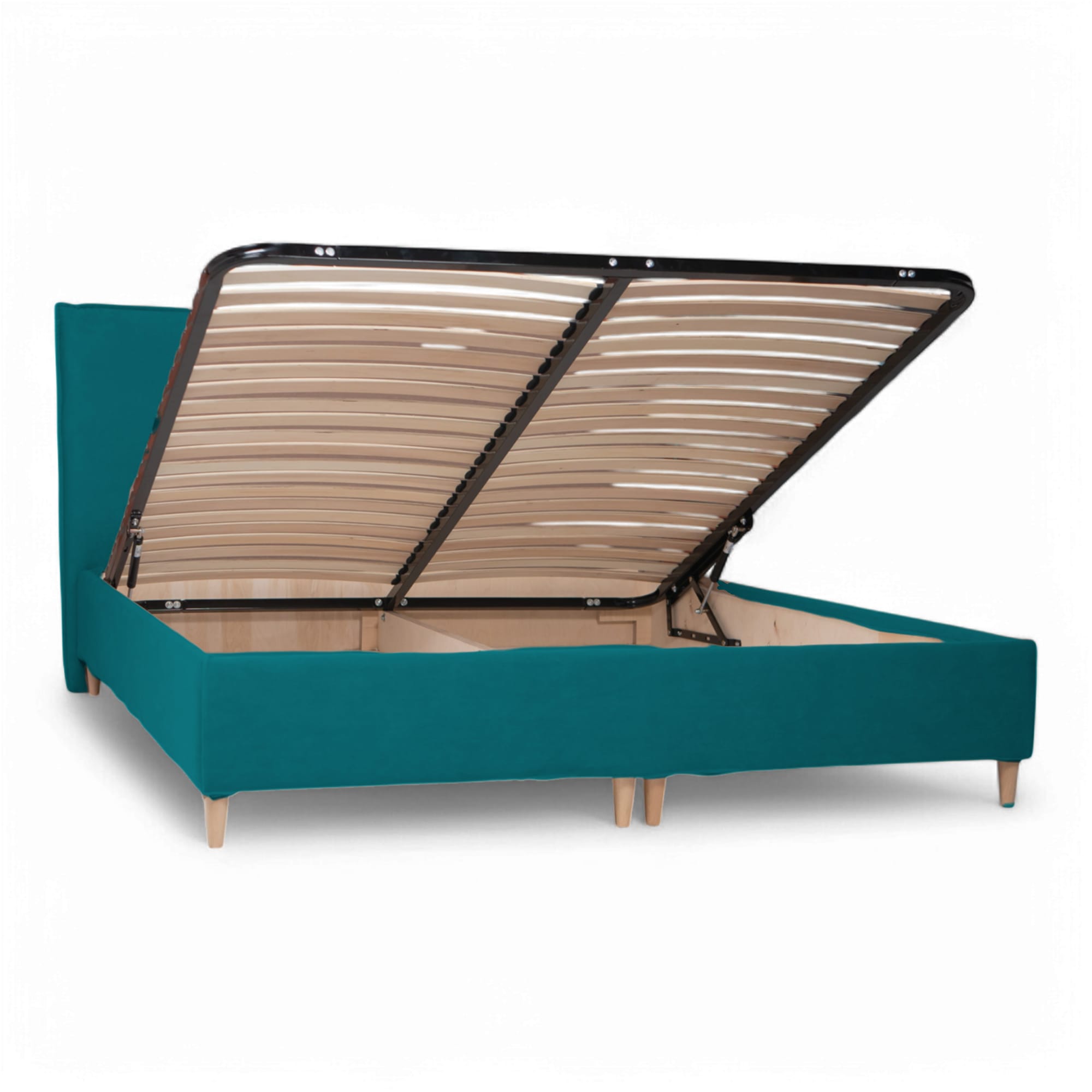 Bed with Storage Mika Classic Navy 120 — photo 9