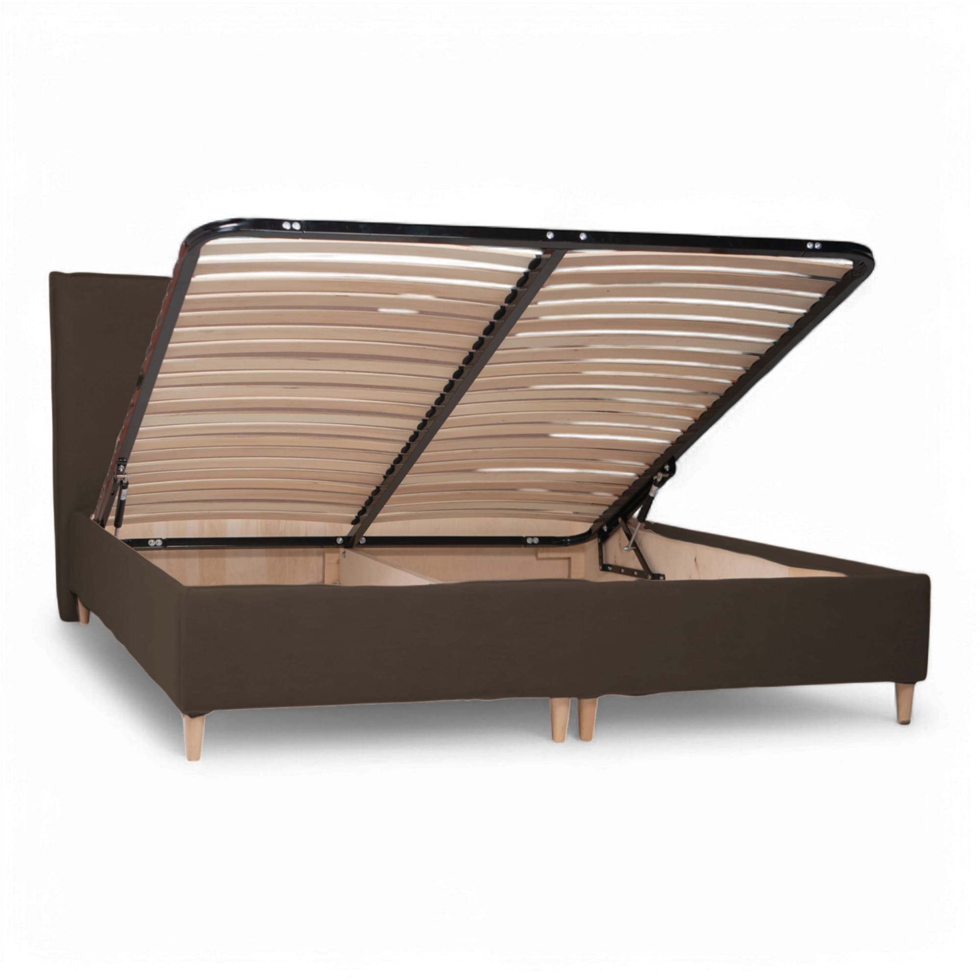 Bed with Storage Mika Classic Brown 120 — photo 9