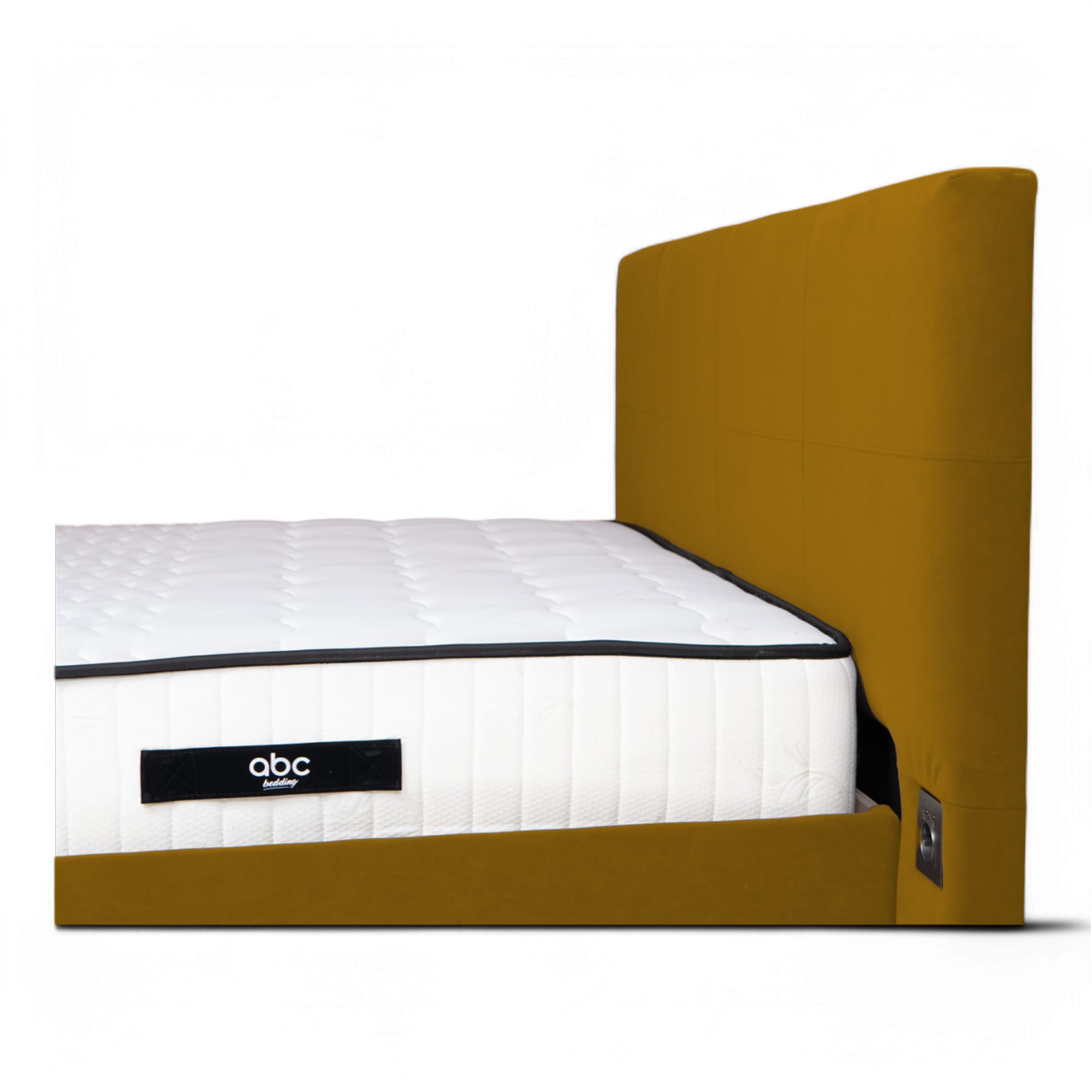 Bed with Storage Sandra Classic Mustard 120 — photo 7