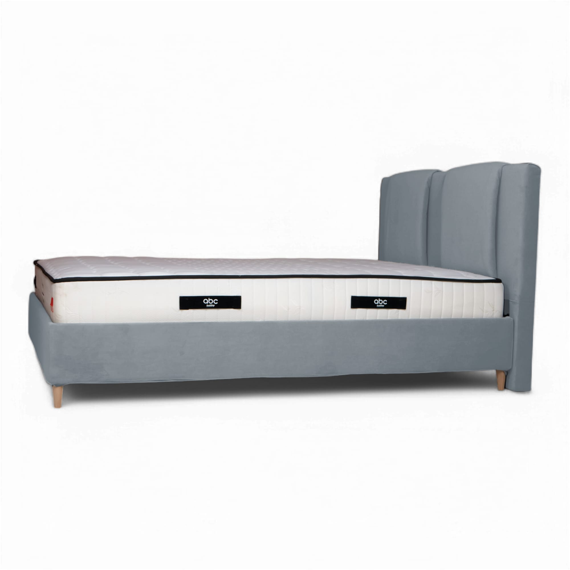 Bed with Storage Toma Classic Dark gray 140 — photo 7