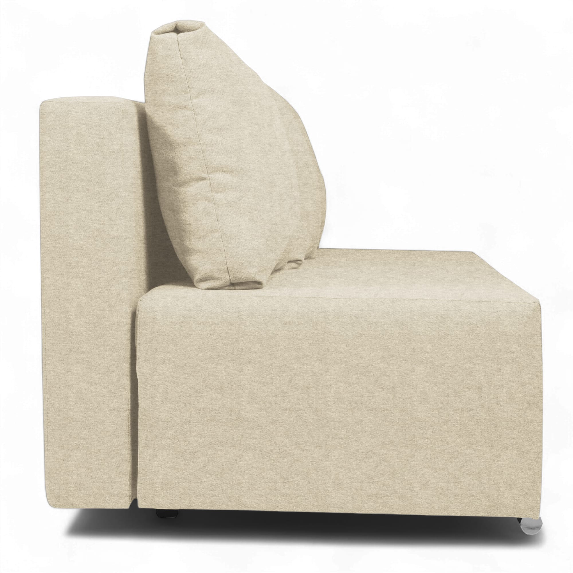 Sofa Bed Kvadrats Cream XL (160cm) — photo 8