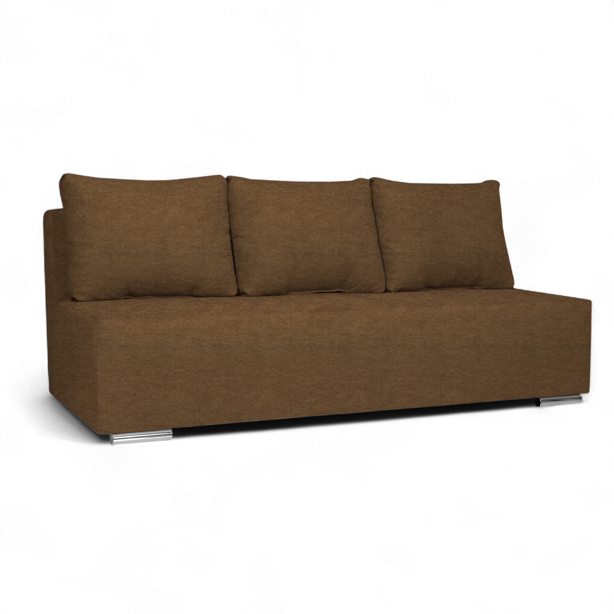 Sofa Bed Kvadrats Brown XL (160cm) — photo 1