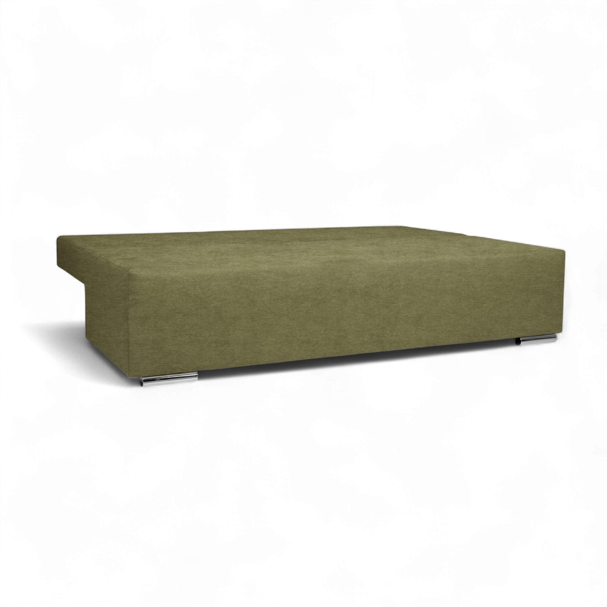Dīvāns–Gulta Kvadrats Zaļš XL (160cm) - 2