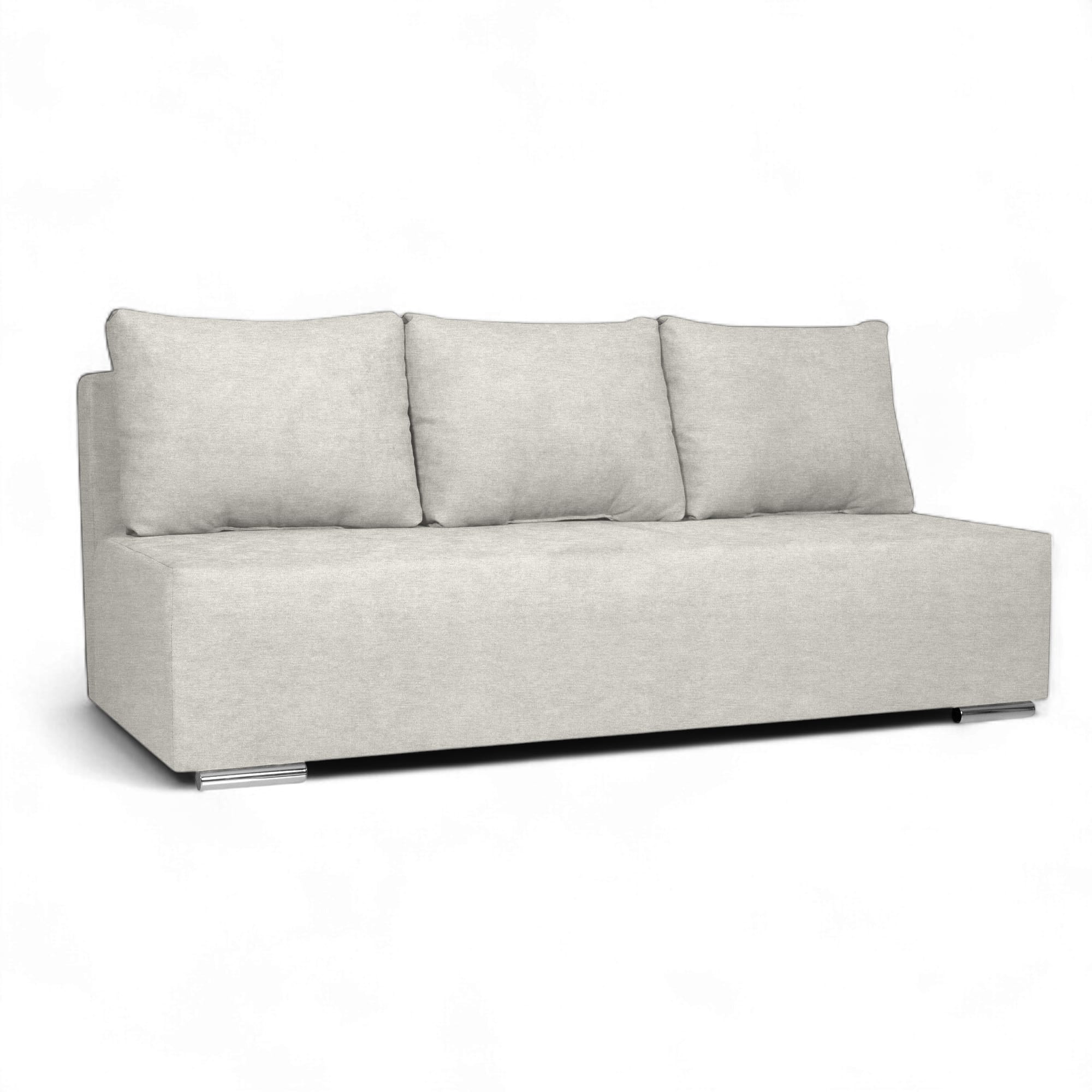 Sofa Bed Kvadrats Light gray XL (160cm) — photo 1
