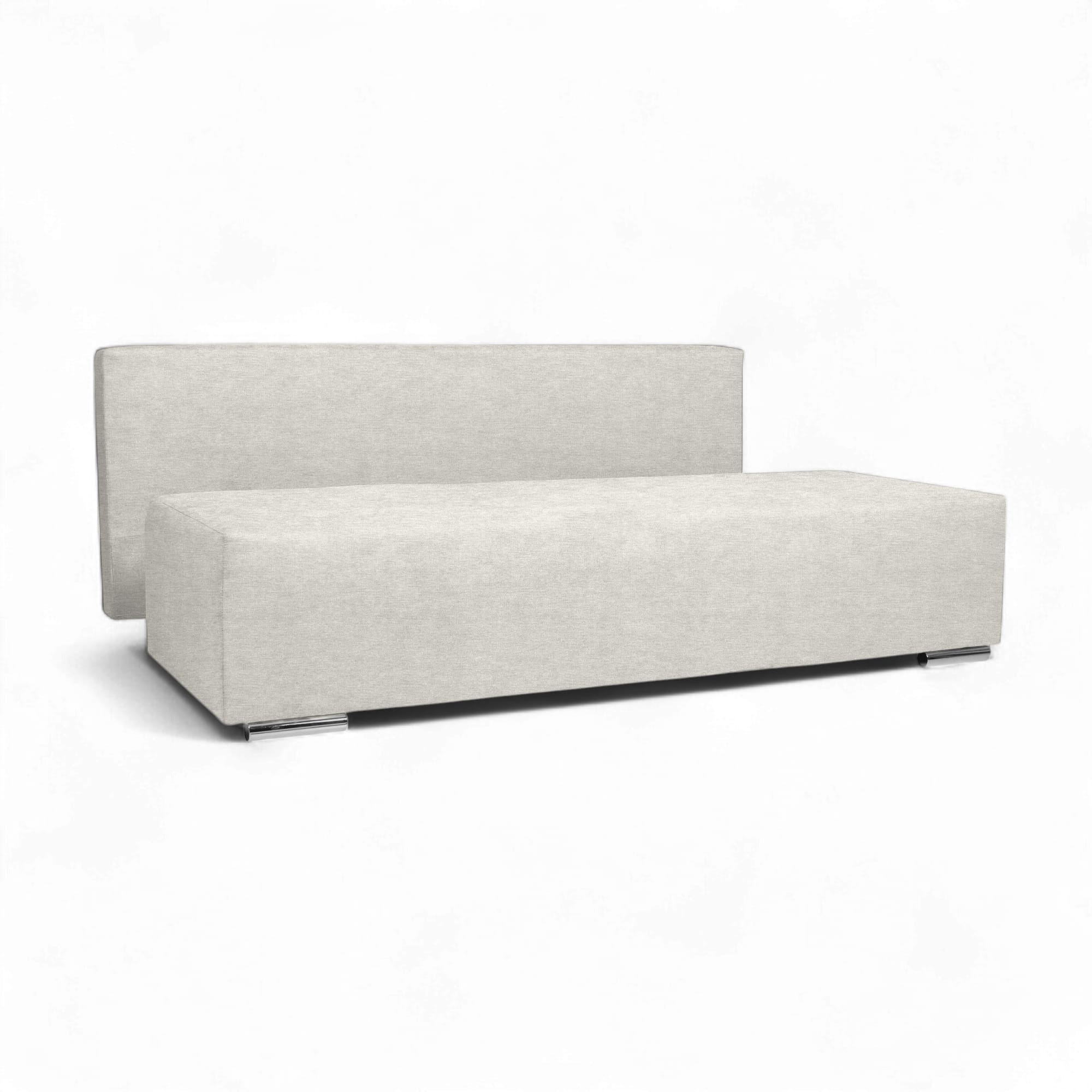 Sofa Bed Kvadrats Light gray XL (160cm) — photo 5