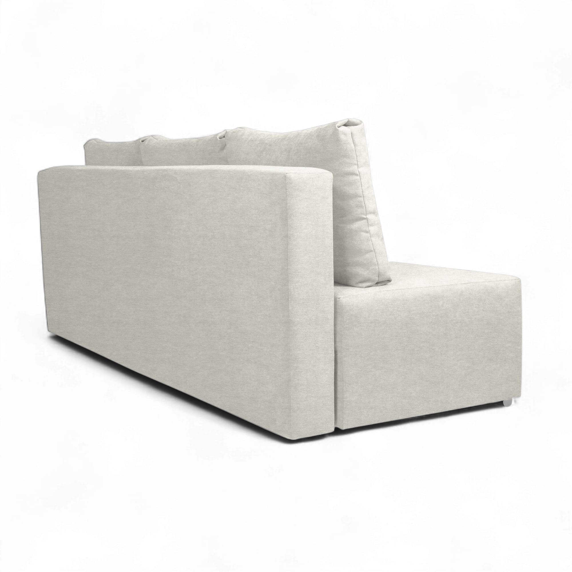Sofa Bed Kvadrats Light gray XL (160cm) — photo 7