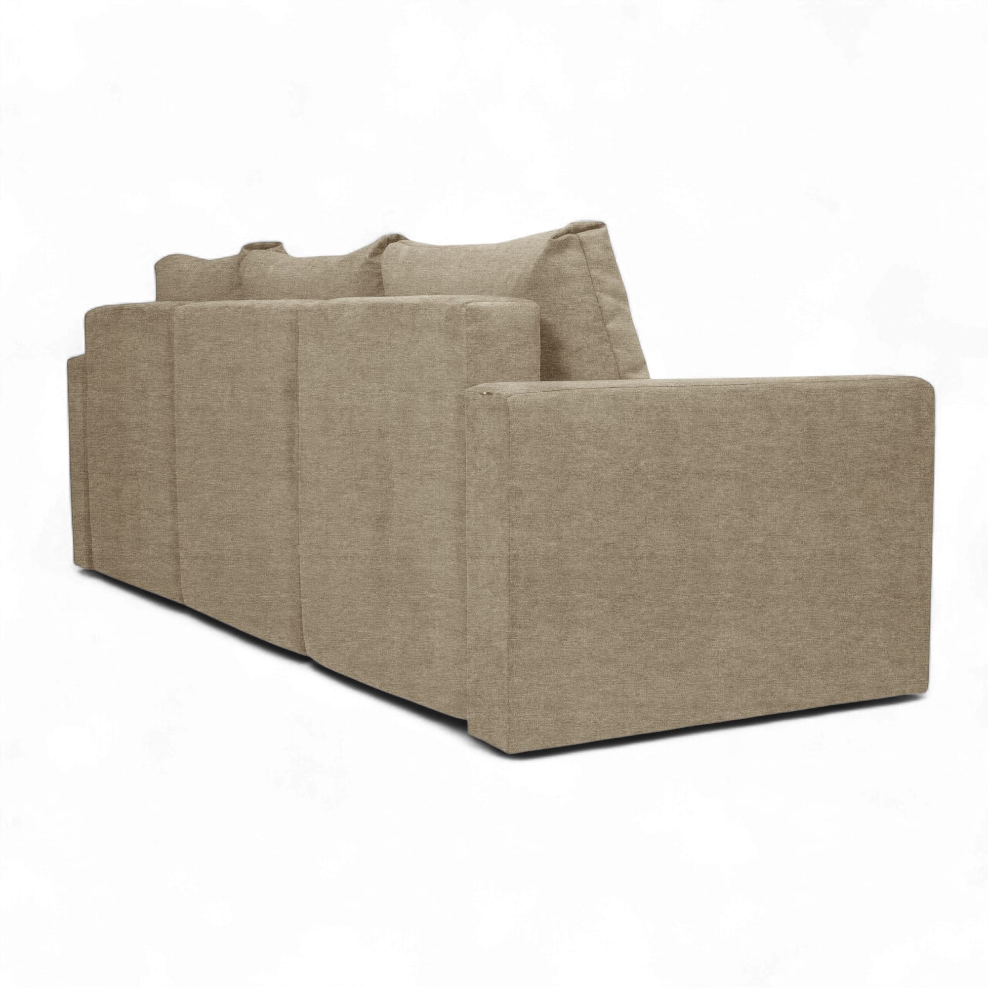 Moduļu dīvāns Modul 2400 Bēšs-pelēks XL (160cm) — foto 9