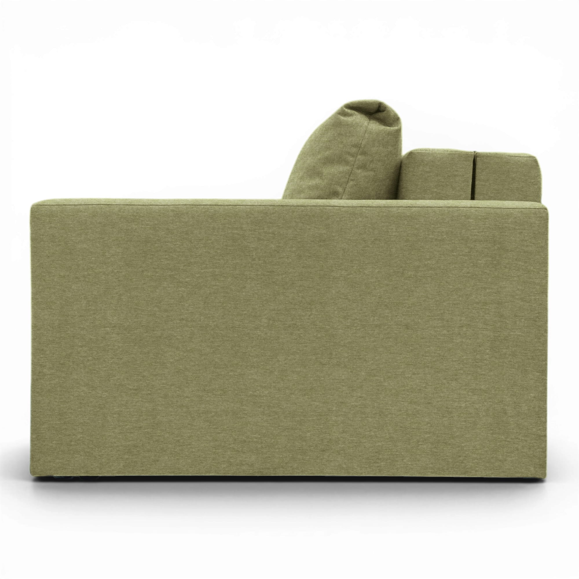 Neo modular folding armchair bed with storage drawer, green — photo 12