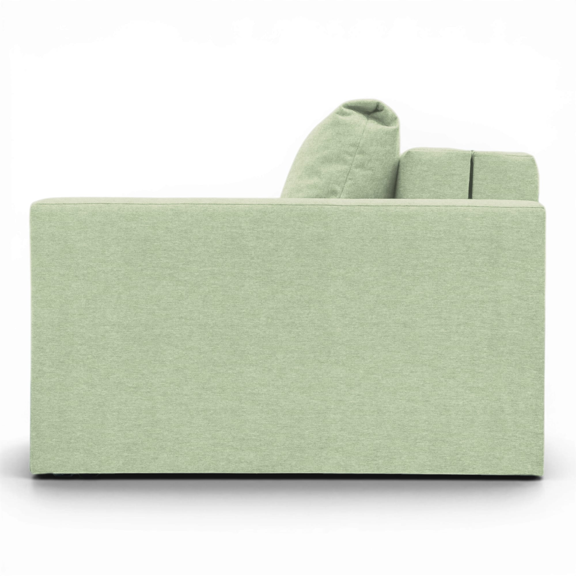 Neo modular folding armchair bed with storage drawer, turquoise — photo 12