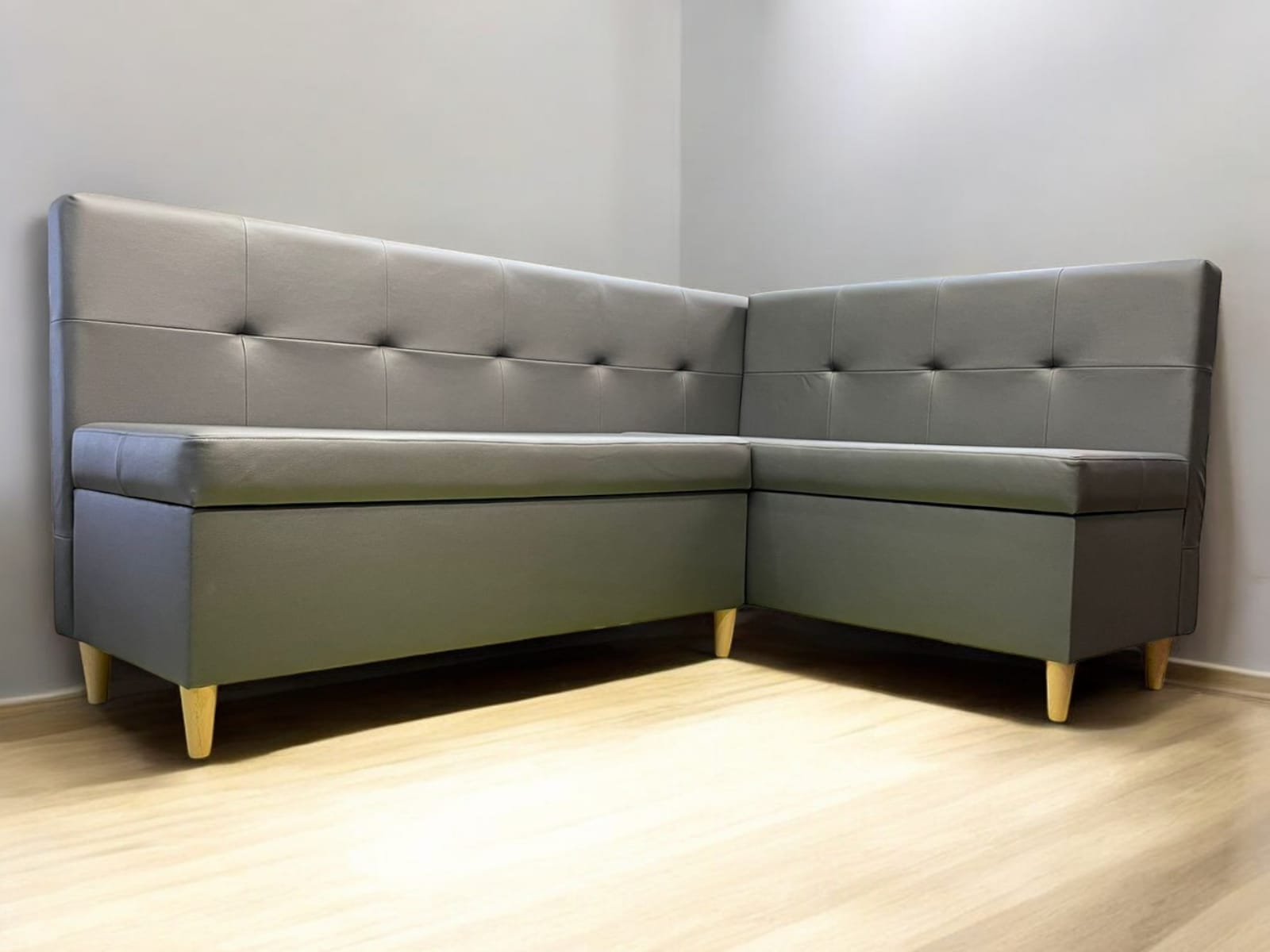 Kitchen corner sofa with drawers Nikoletti St - 1