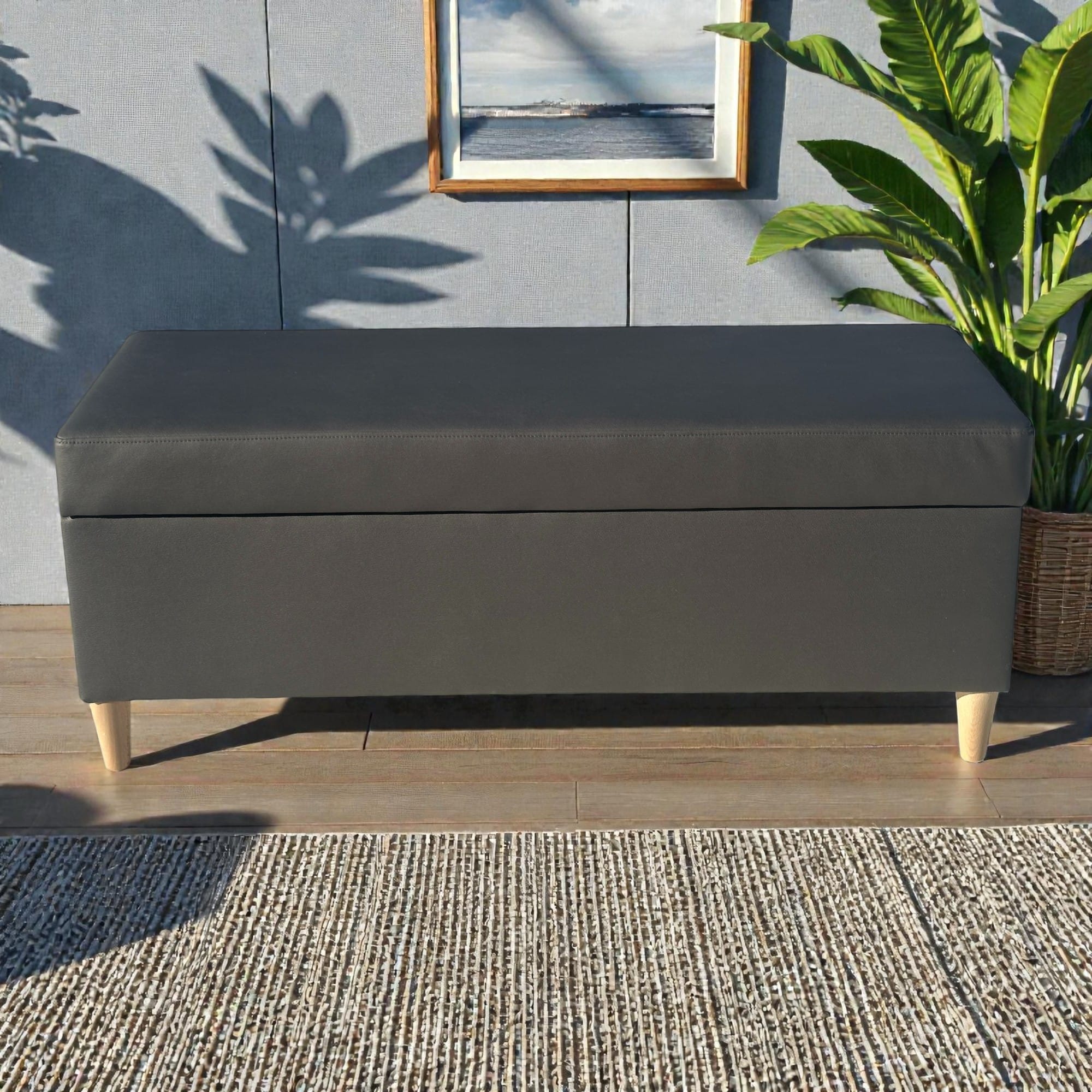 Backless sofa with drawers Nikoletti X Line — photo 1