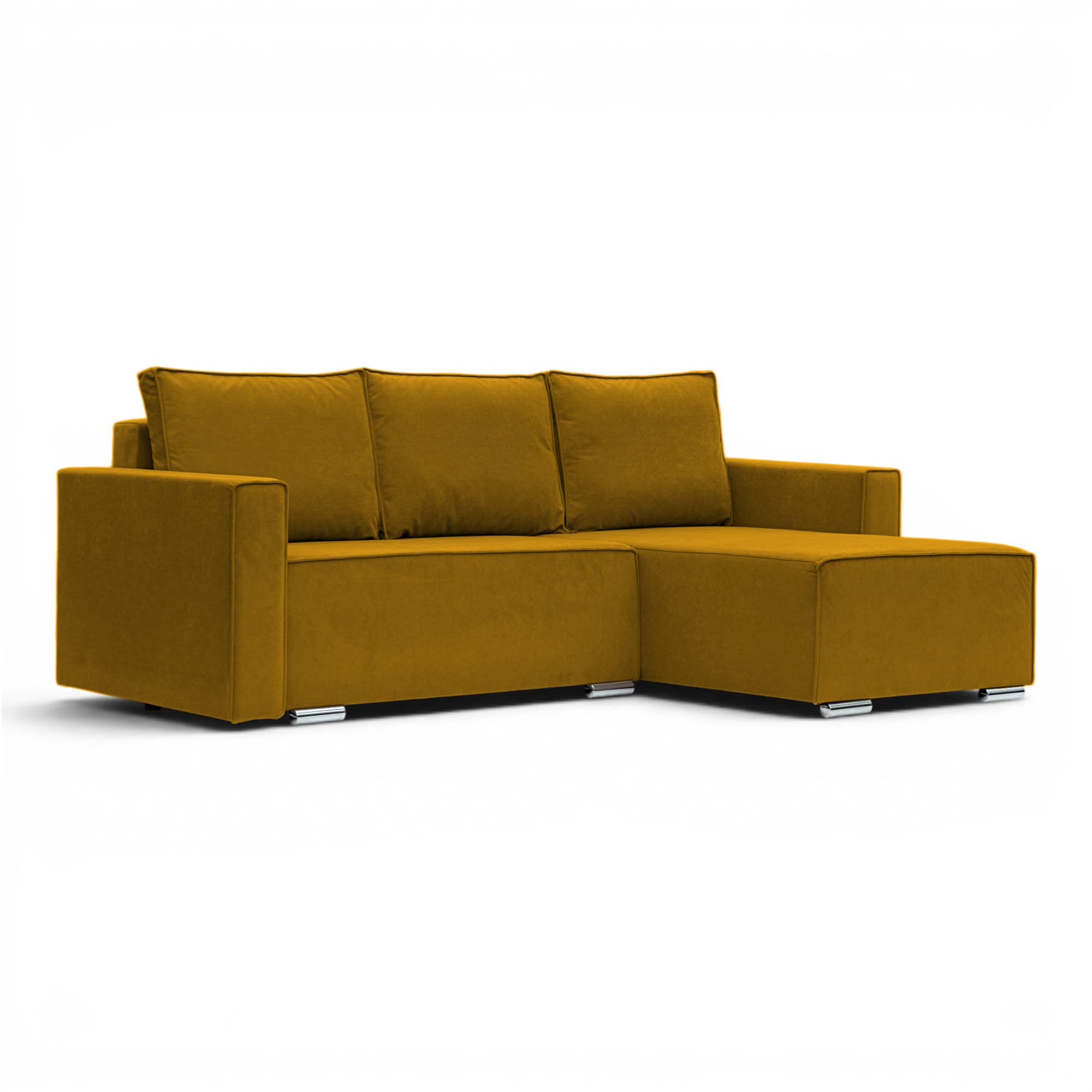 Sofa bed Oreon Mustard — photo 3