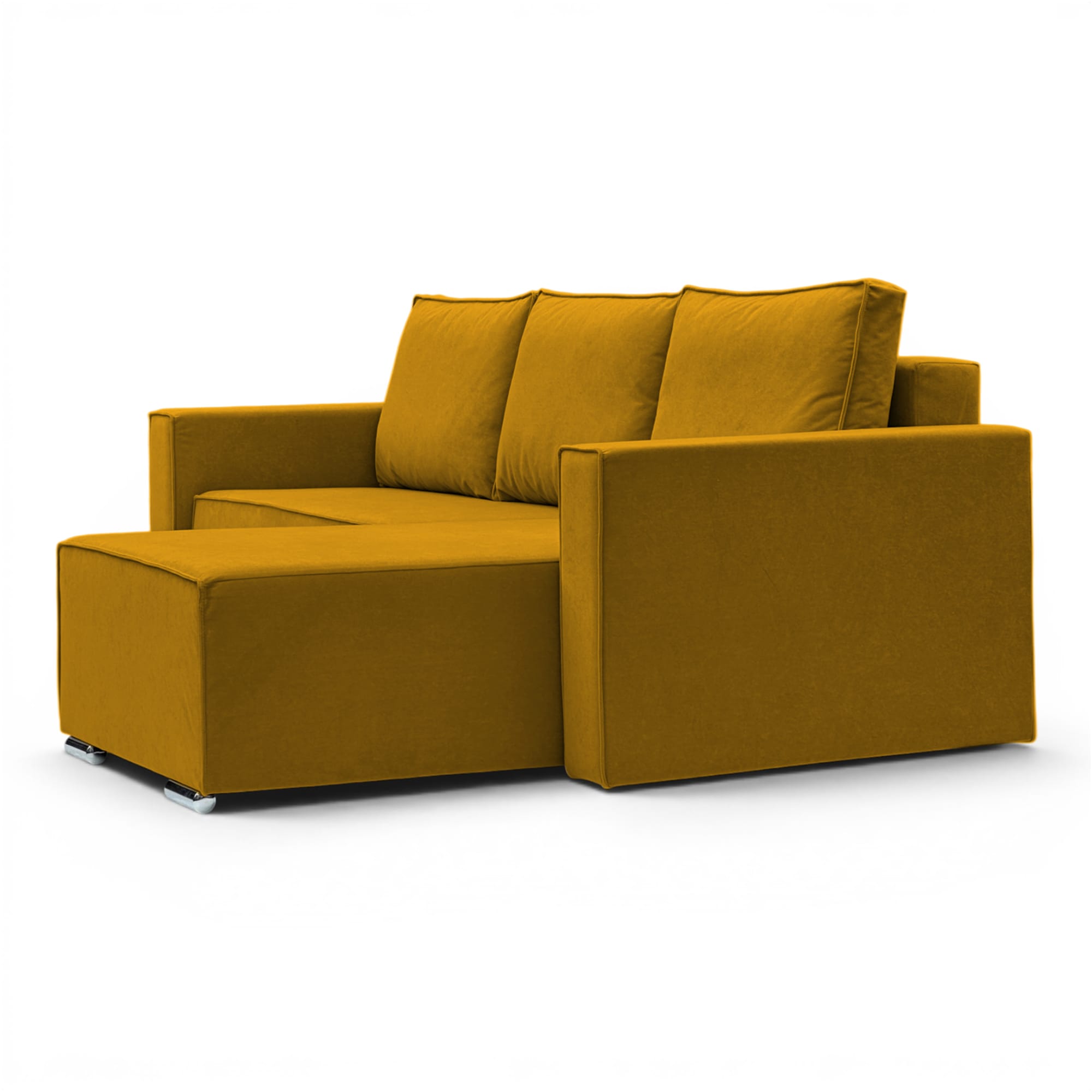 Sofa bed Oreon Mustard — photo 4