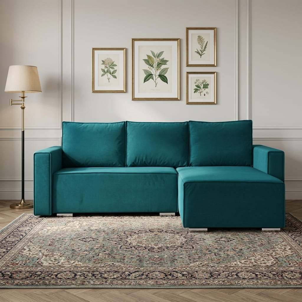 Sofa bed Oreon Navy — photo 1