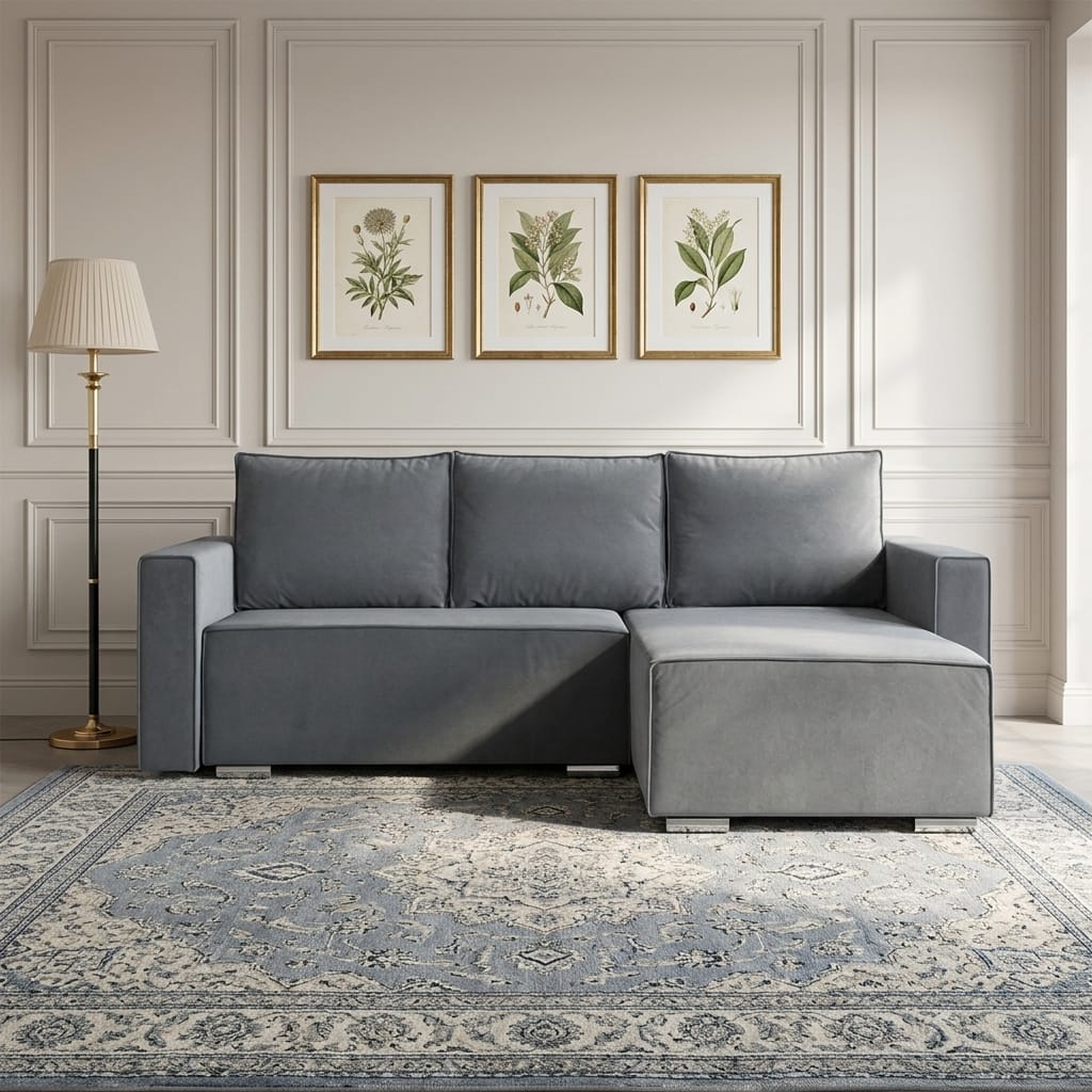 Sofa bed Oreon Dark gray