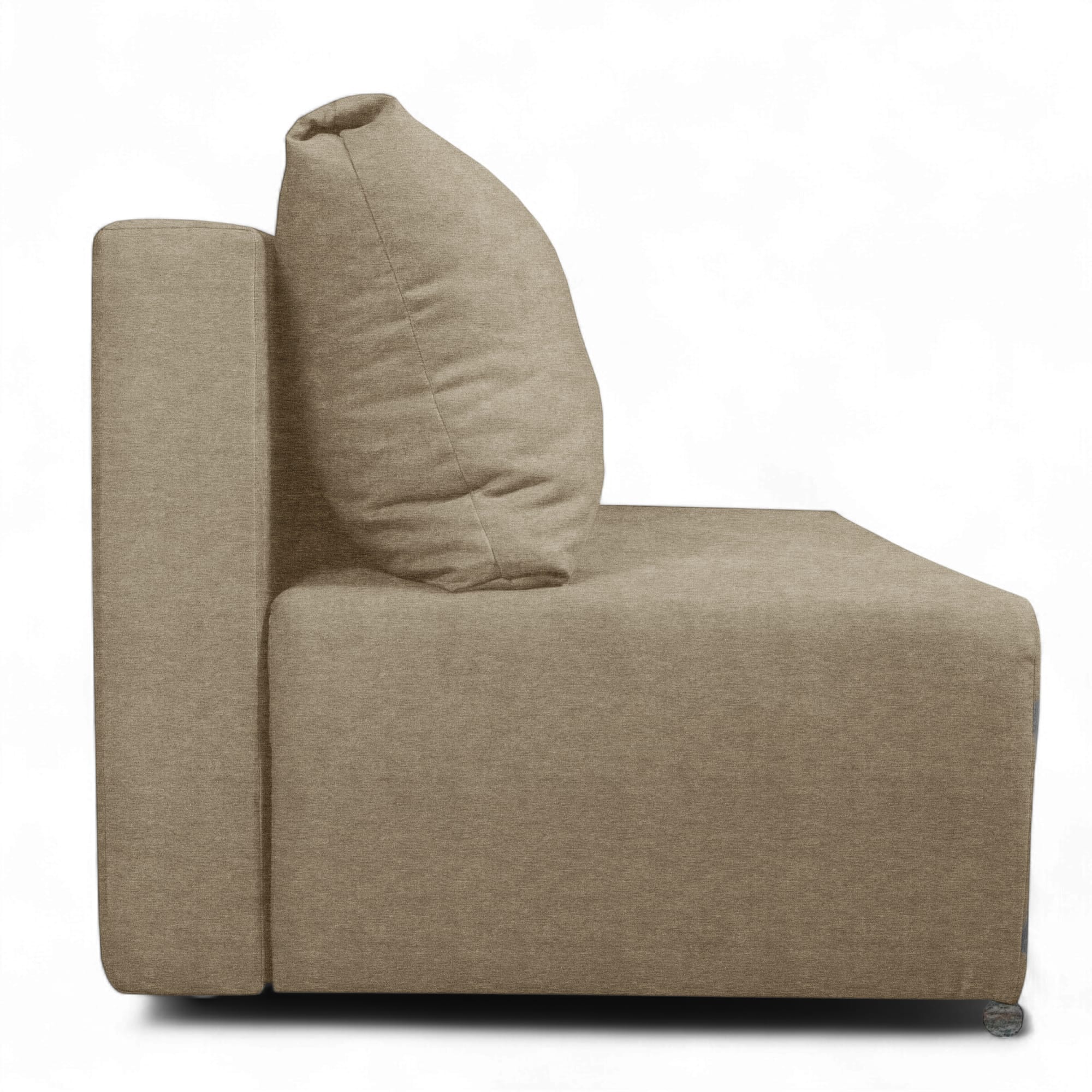 Dīvāns–Gulta Pugo Bēšs-pelēks XL (160cm) - 2