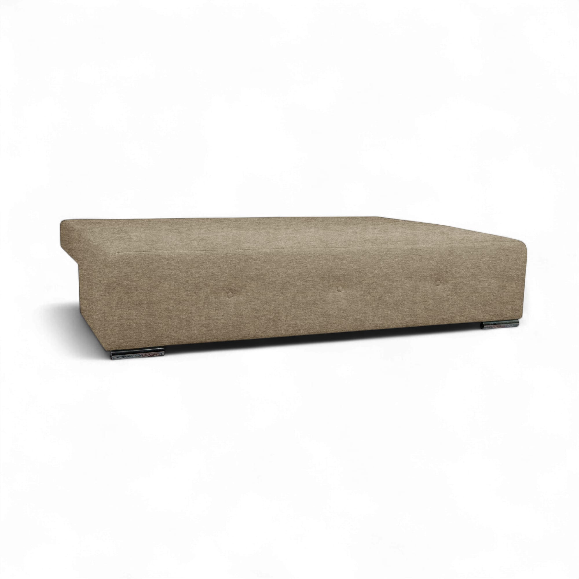 Dīvāns–Gulta Pugo Bēšs-pelēks XL (160cm) - 3
