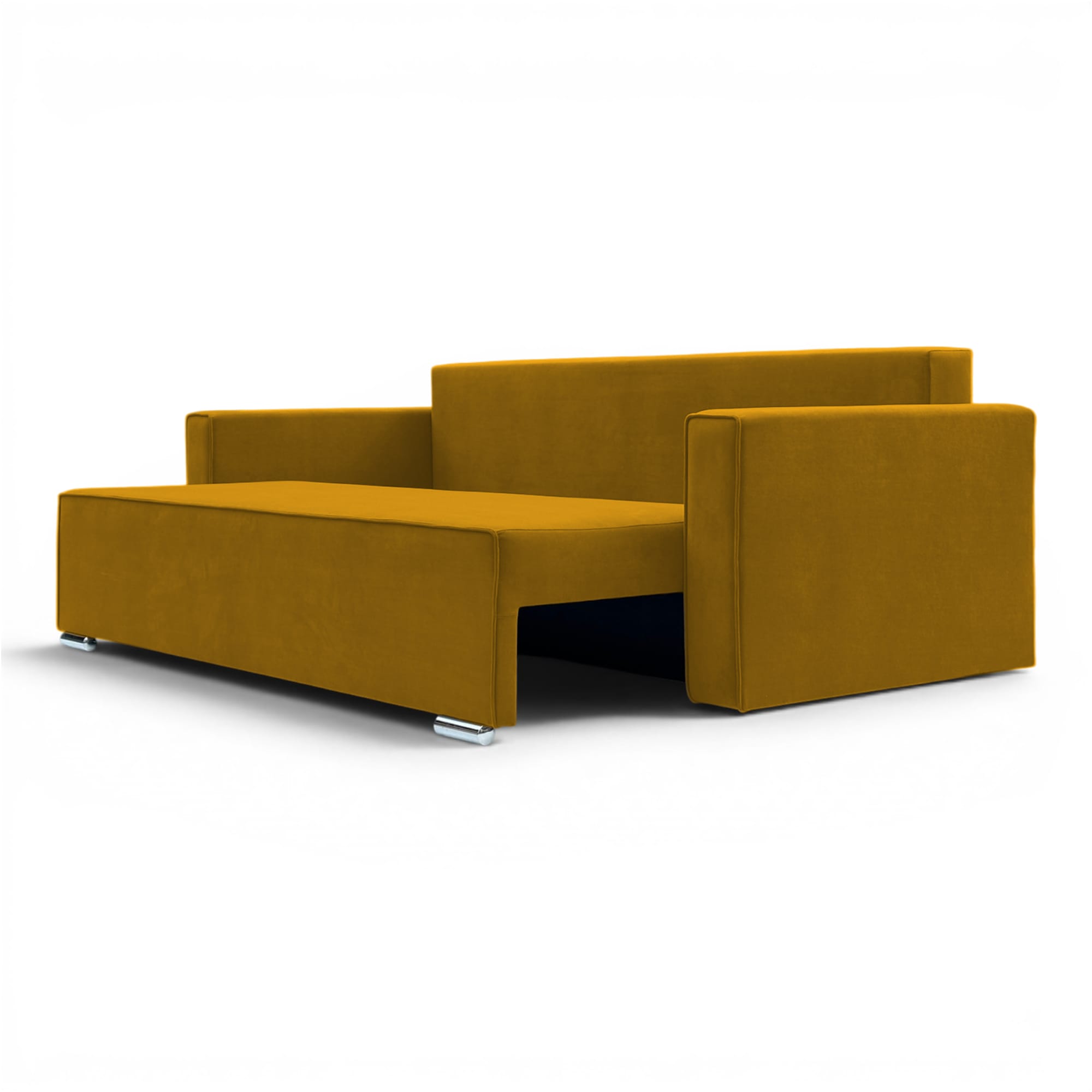 Sofa bed Riko Mustard — photo 5