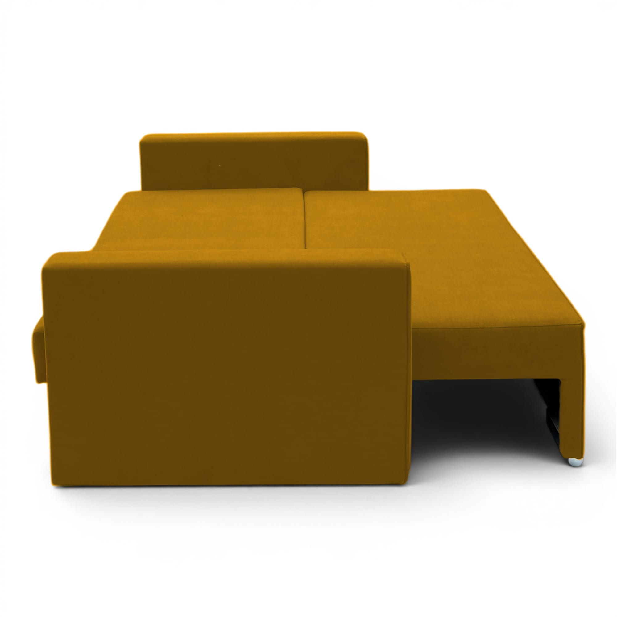 Sofa bed Riko Mustard — photo 8